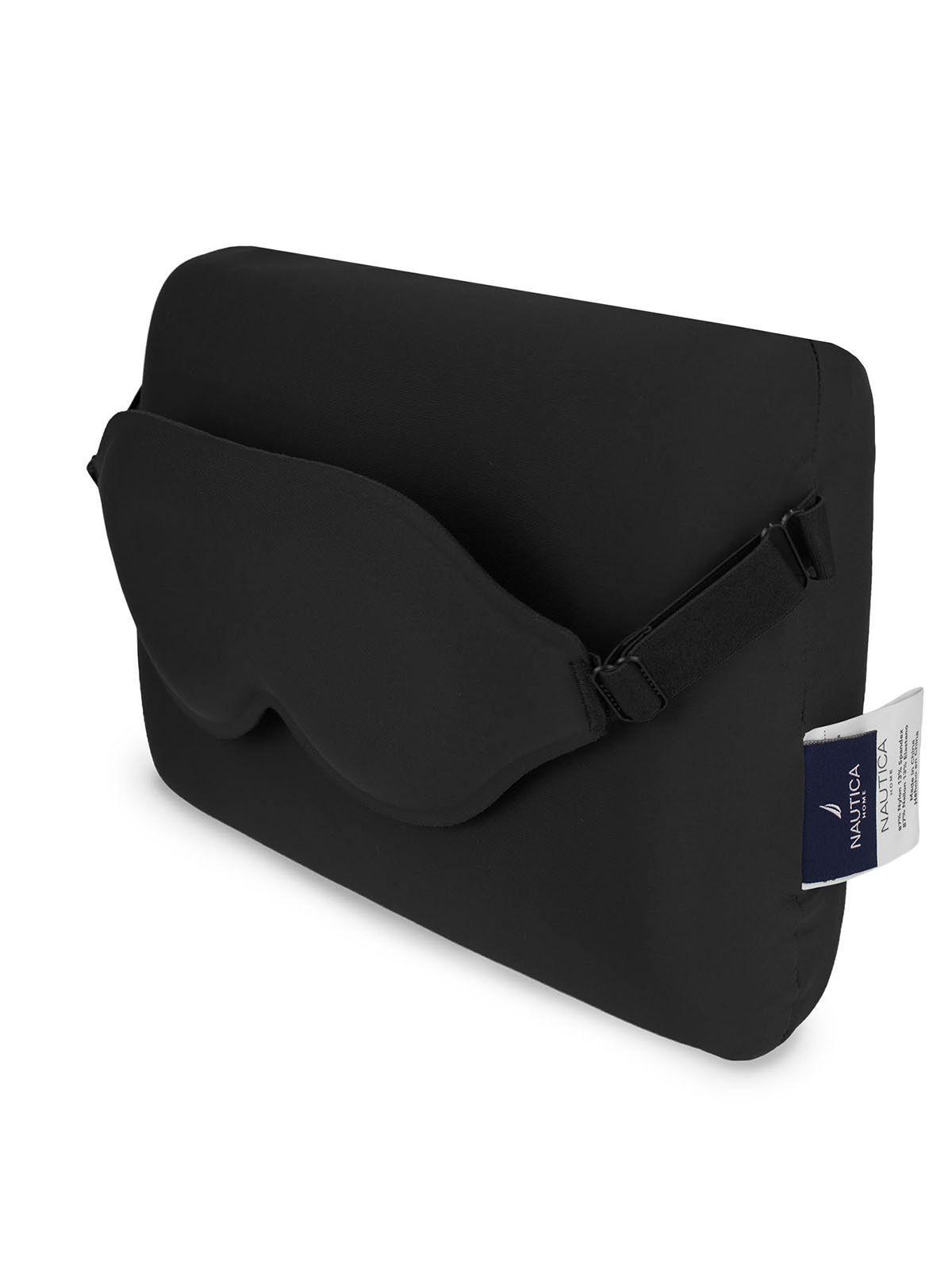 Pack Maleta de cabina Mónaco 10kg negro + Kit de sueño Nautica-6