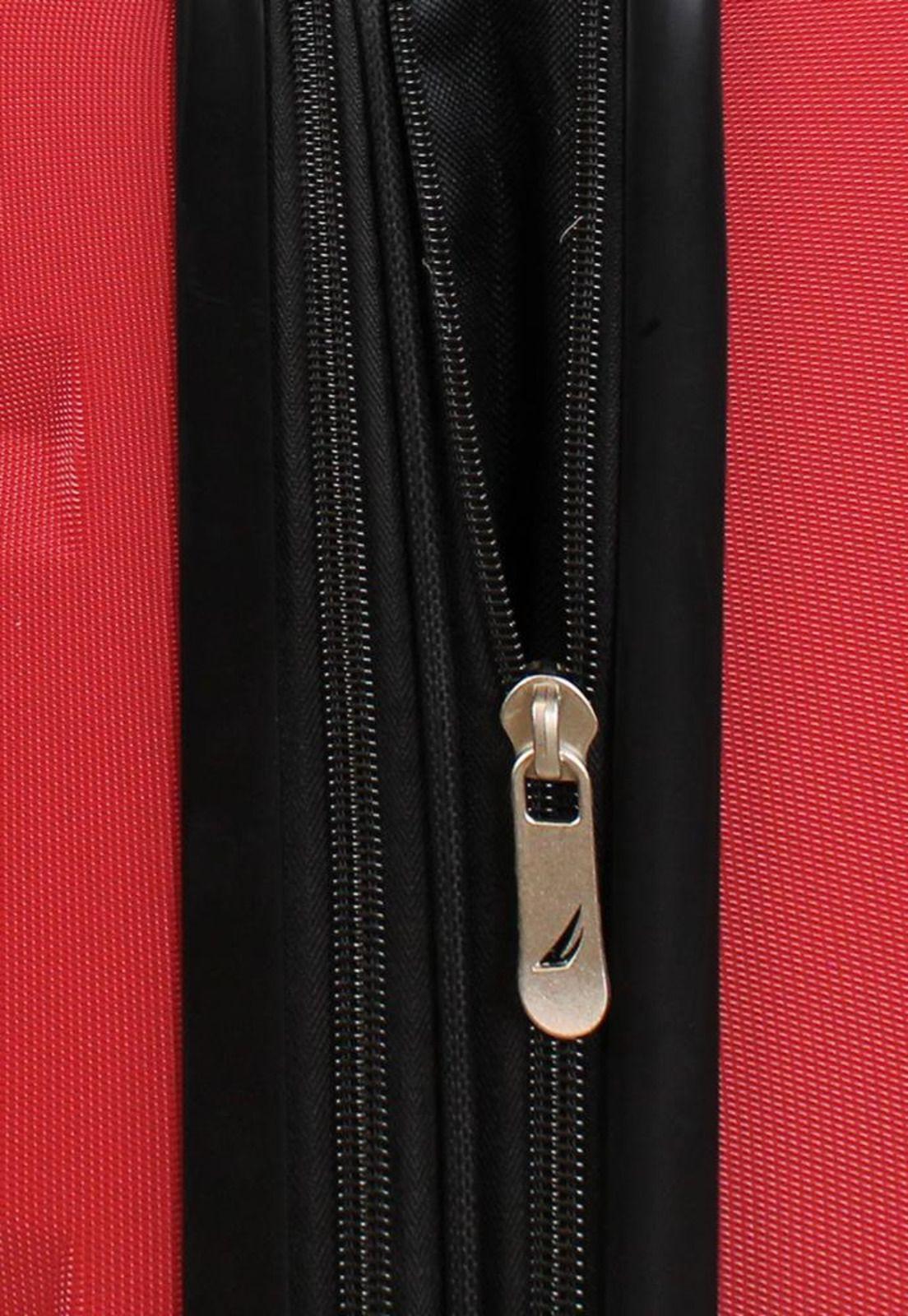 Pack 2 maletas Mediana 20kg + grande 23kg Marine roja Nautica-4