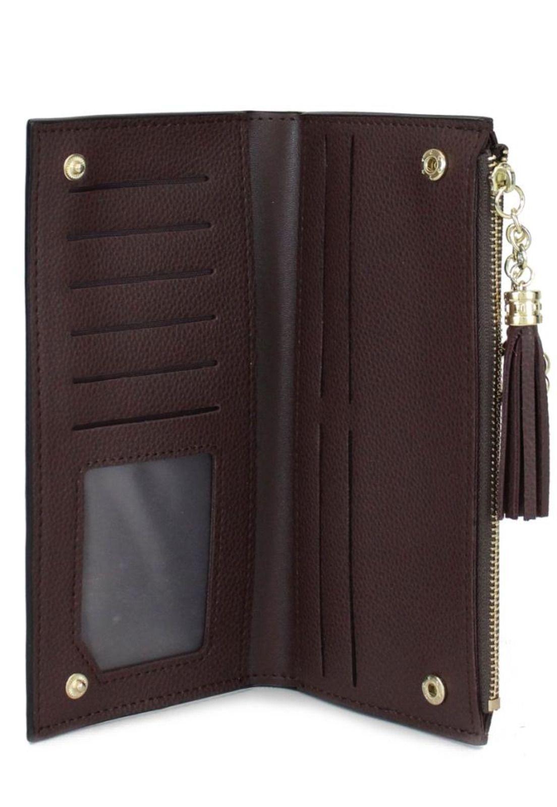 Billetera de mujer Chloe café Carven-2