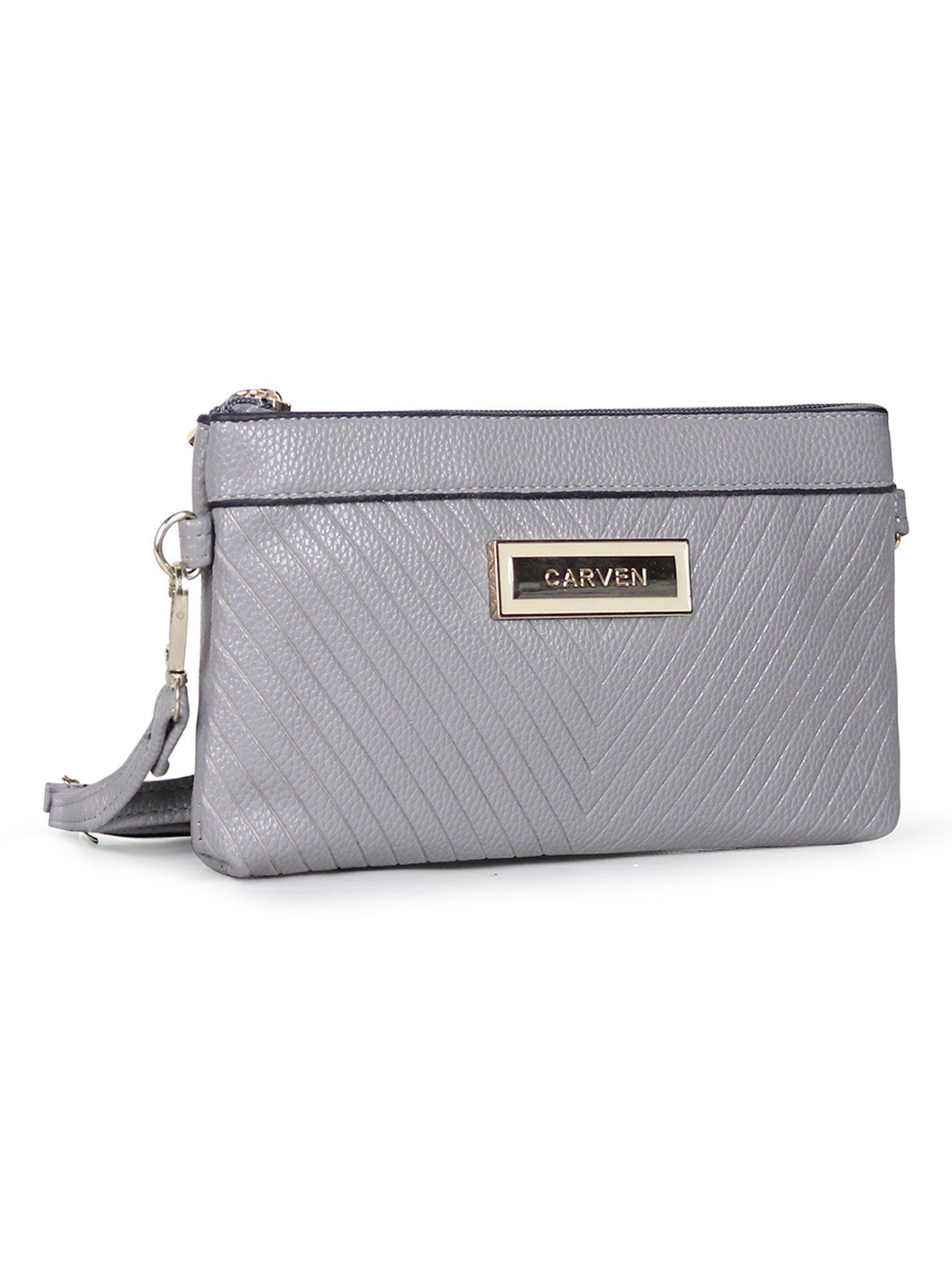 Cartera Rachel Gris-1