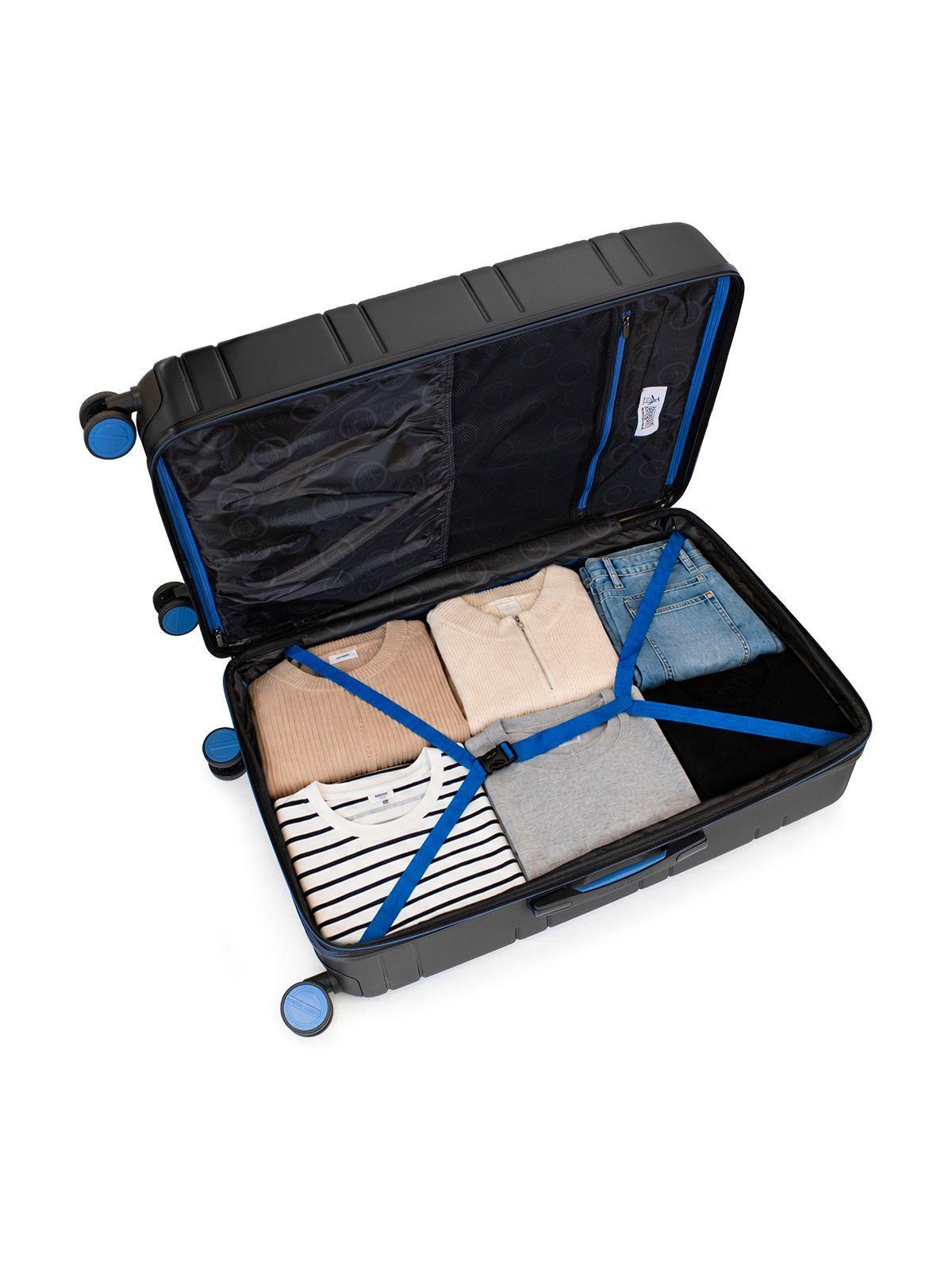 Pack 2 Maletas cabina S 10k + L 23k Milan negro Penguin-4