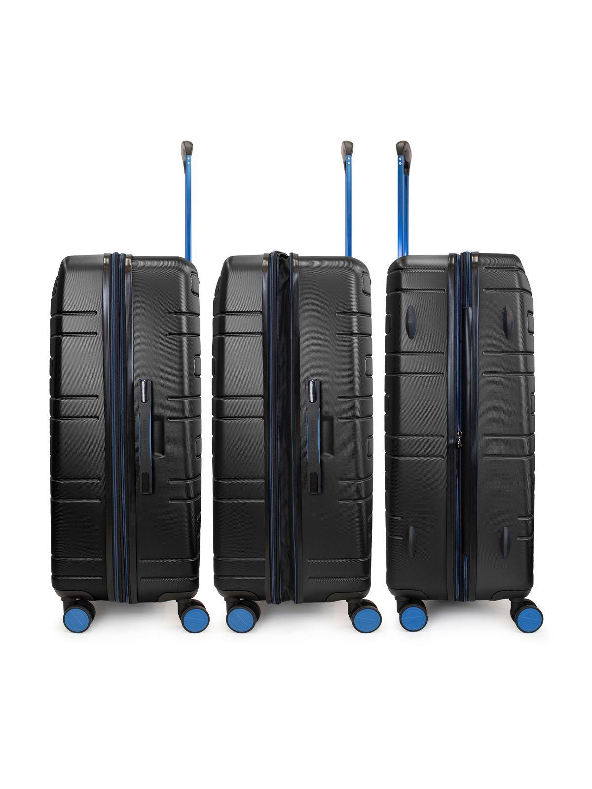 Pack 2 Maletas cabina S 10k + L 23k Milan negro Penguin-6