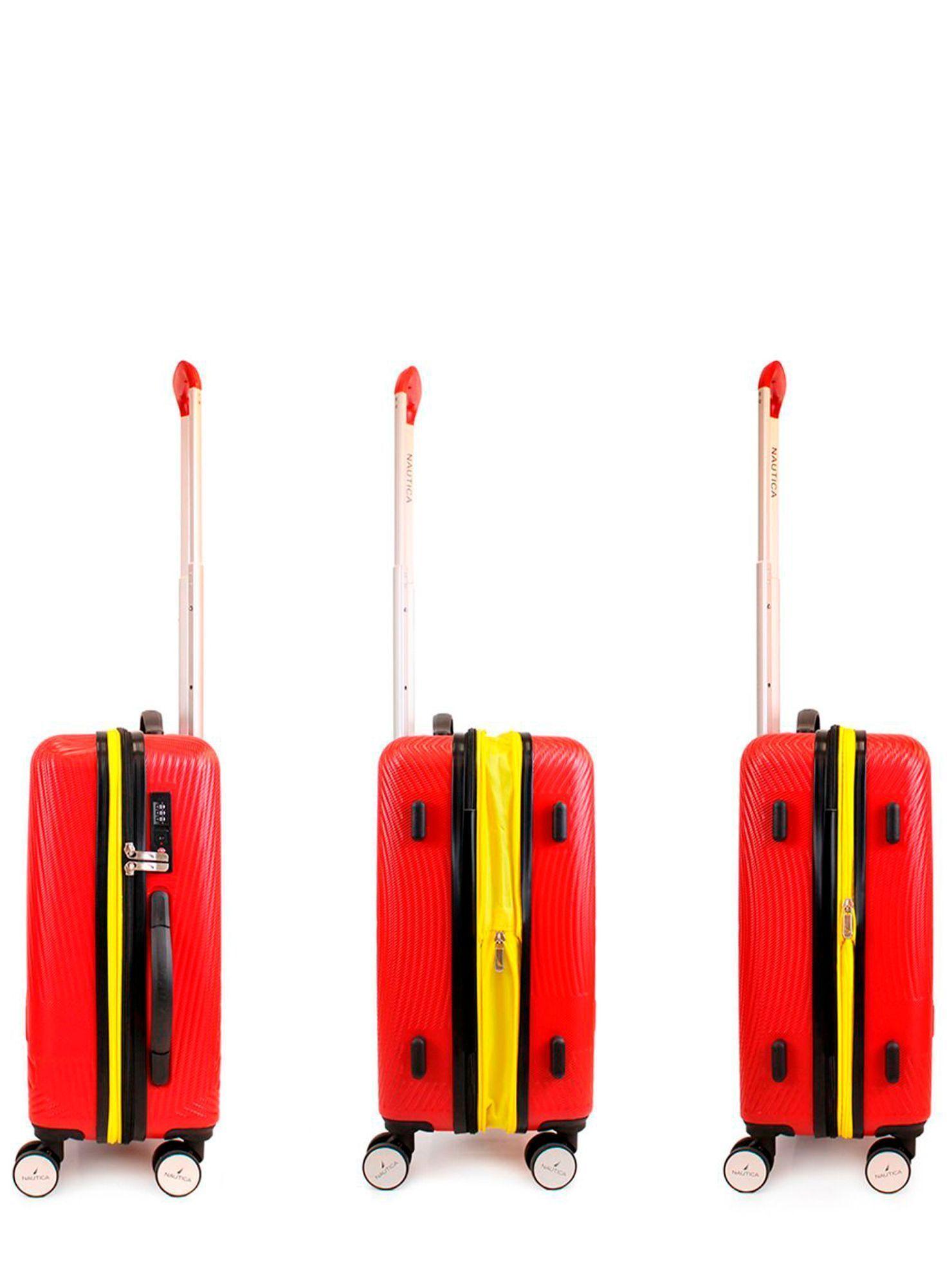 Maleta de cabina Nautica S 10kg Bahamas roja-5