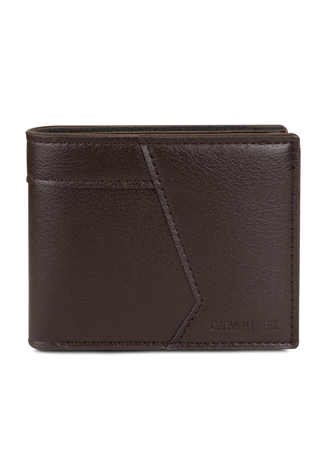 Billetera hombre Milan café oscuro Carven Paris-2