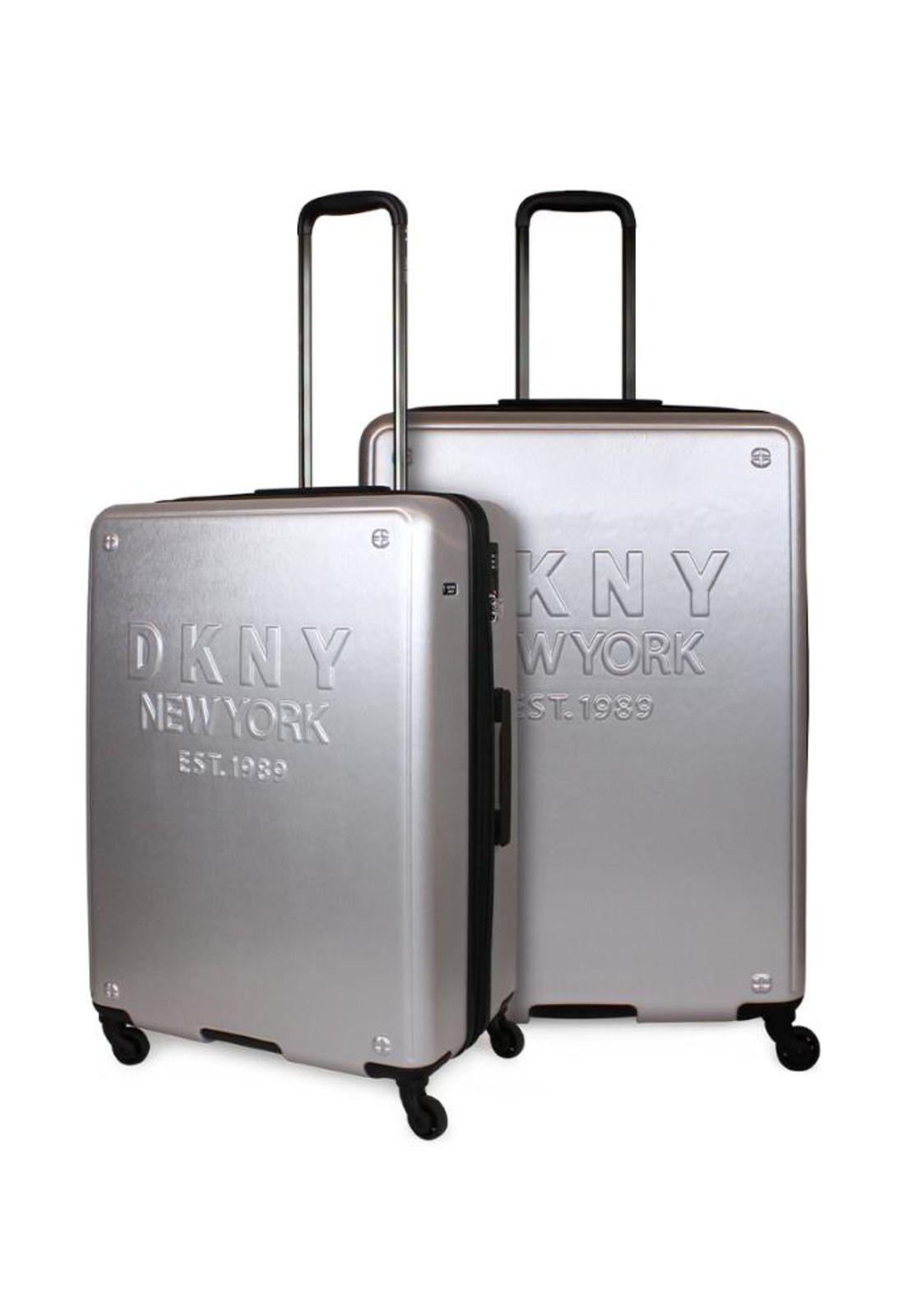 Pack 2 maletas Donna Karan New Yorker M+L gris DKNY-0