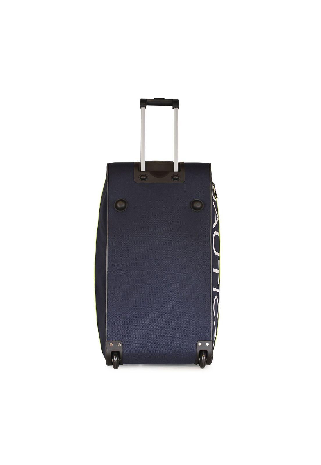Set 3 Bolsos de Viaje con ruedas Nautica Mannar Gris + Candado-5