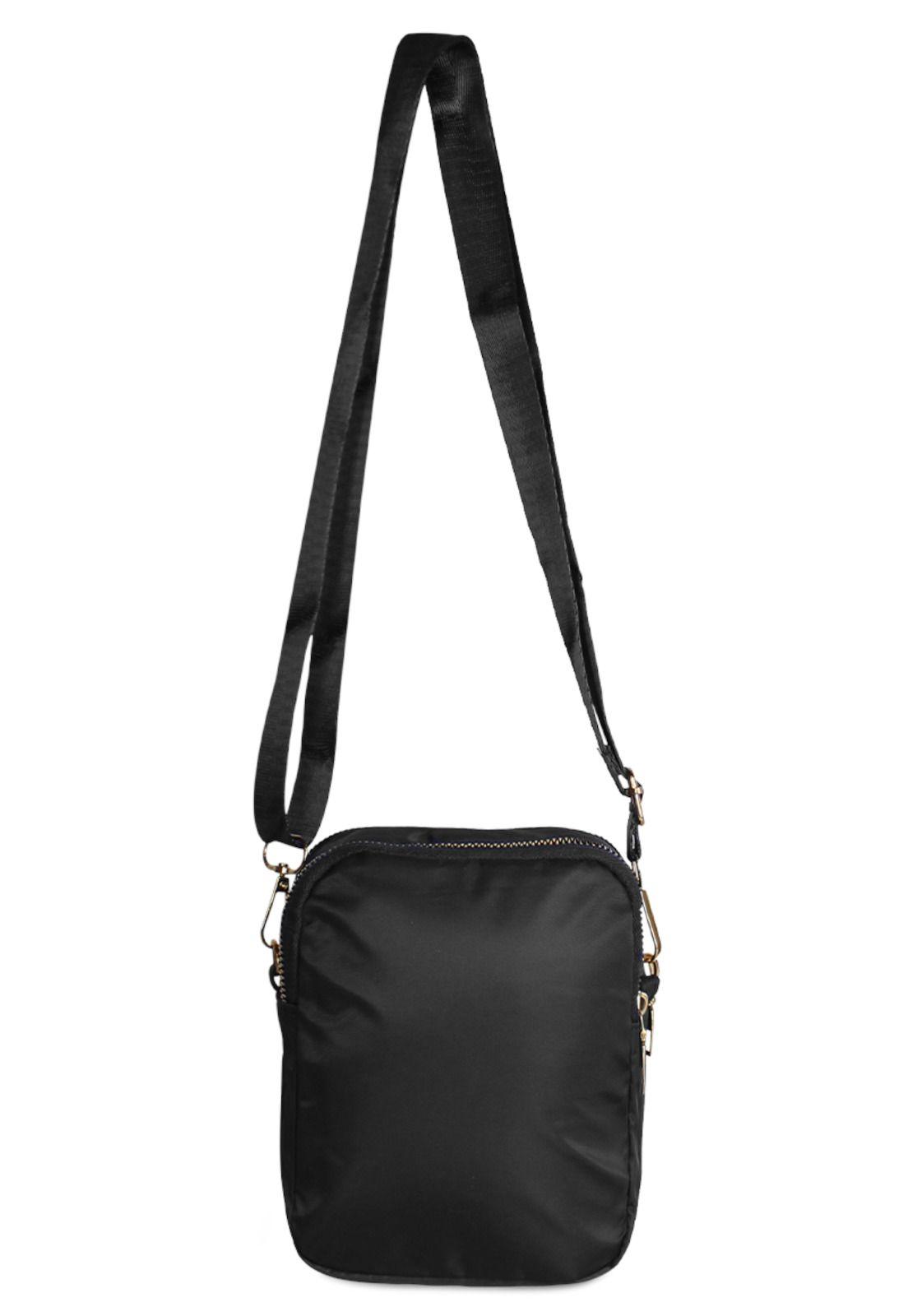 Cartera bandolera Isa negra Anabella Sachi-3