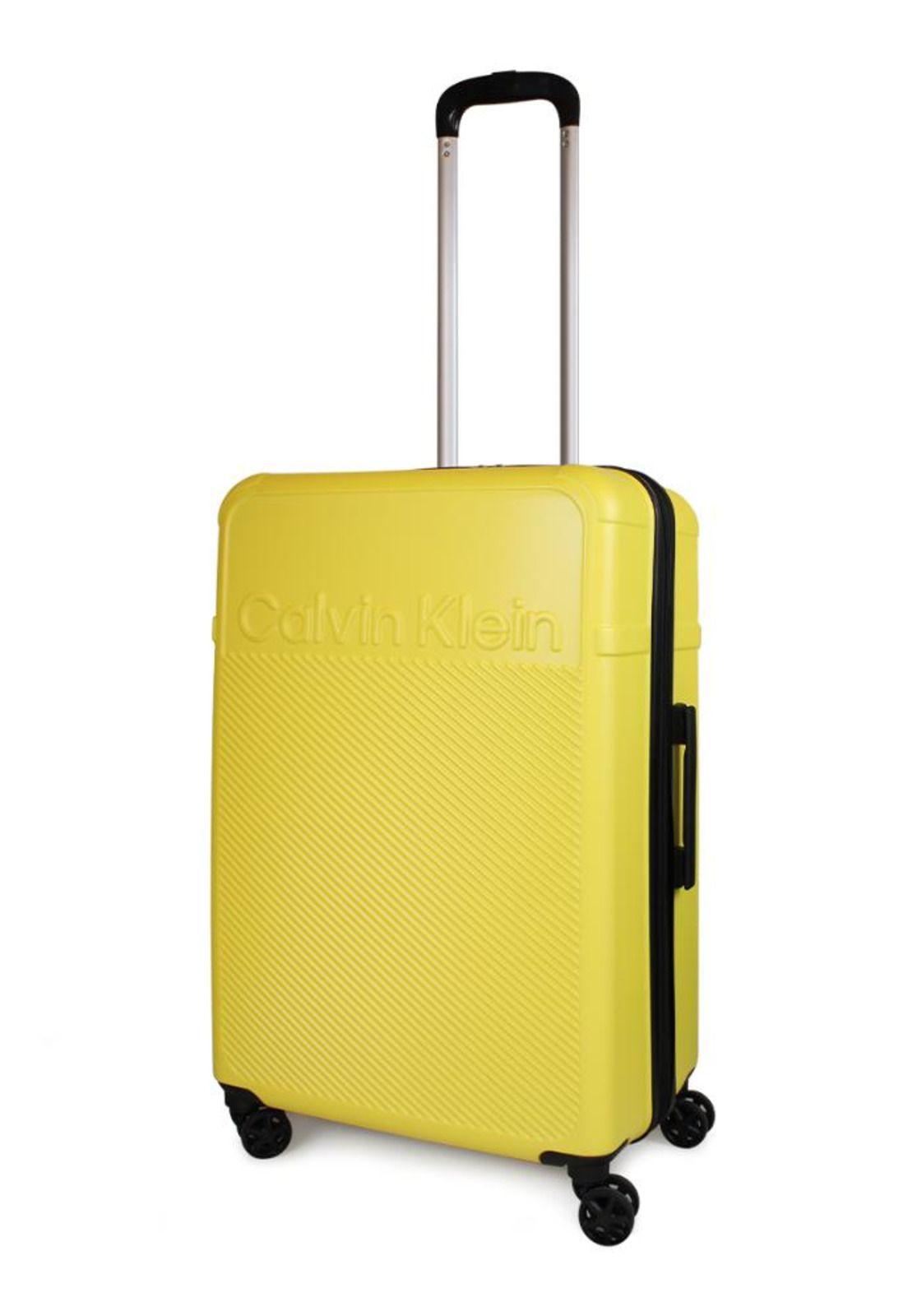 Maleta Mediana Expression 20kg amarilla Calvin Klein-5