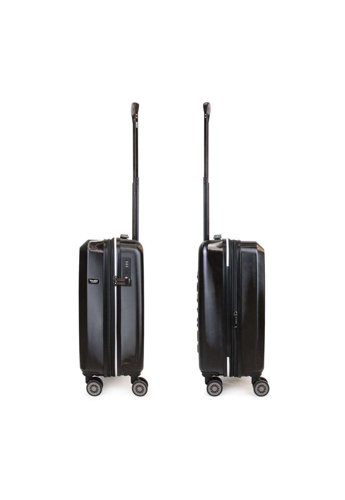 Pack 2 Maletas Donna Karan Luxe S 10kg + L 23kg negra DKNY-2