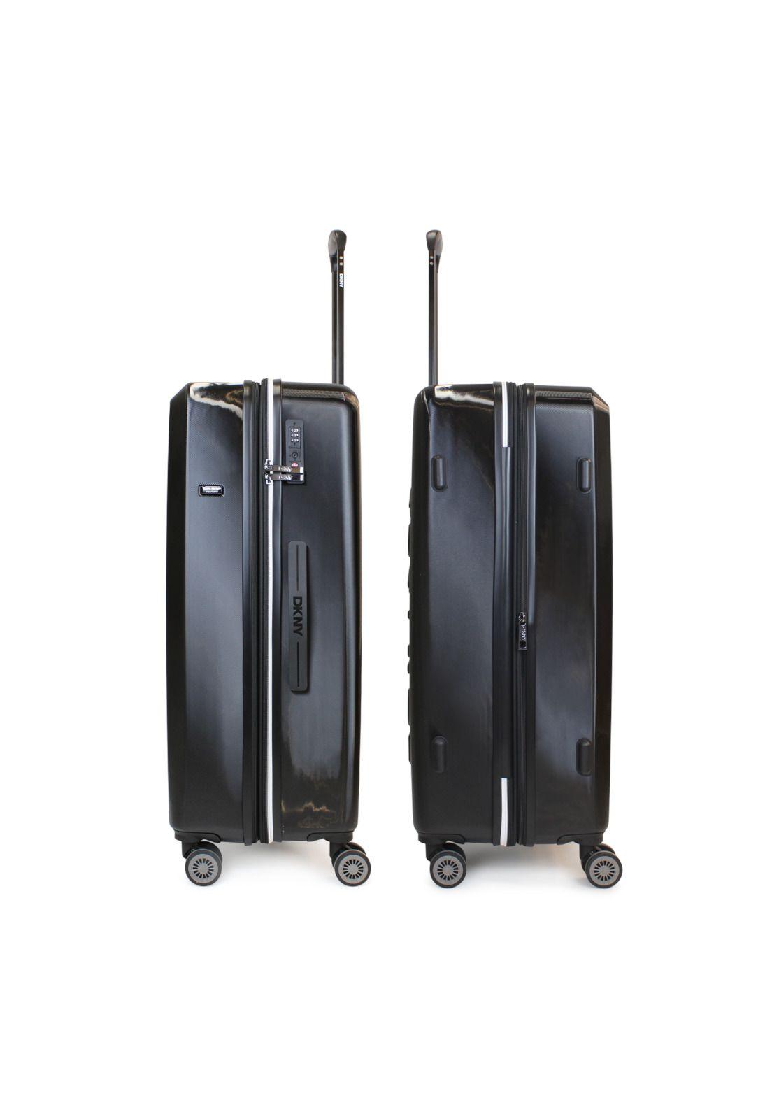 Pack 2 Maletas Donna Karan Luxe S 10kg + L 23kg negra DKNY-5