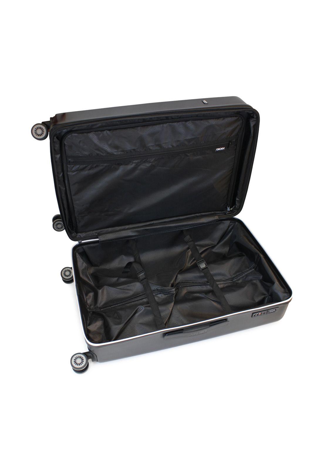 Pack 2 Maletas Donna Karan Luxe S 10kg + L 23kg negra DKNY-6