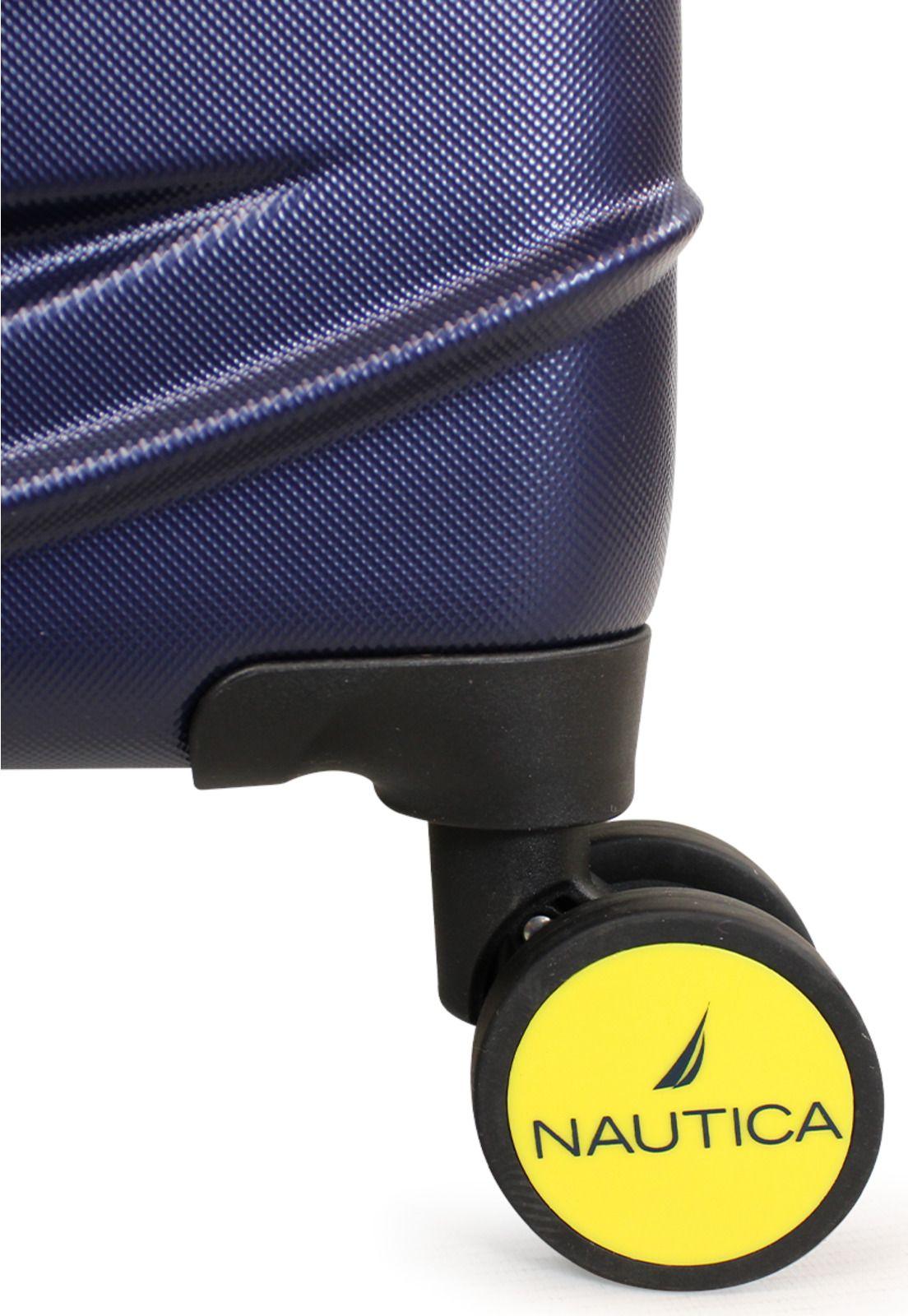Pack 2 maletas S+M Mónaco de 10 y 20kg azul Nautica-8