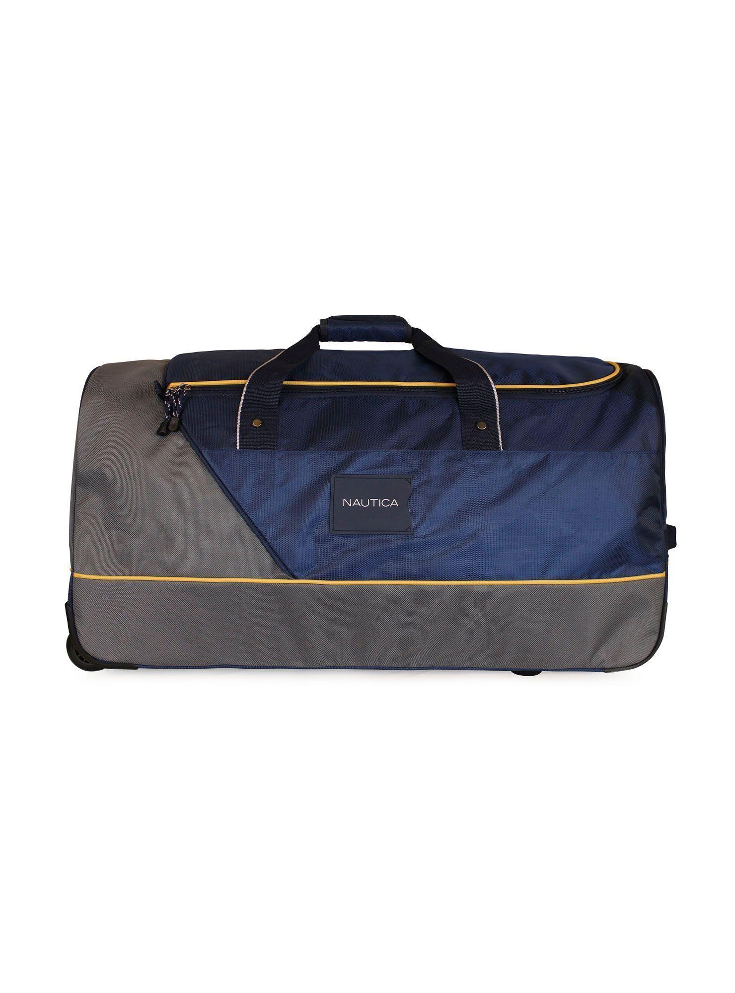 Bolso de viaje Grande con ruedas Mannar Azul-5