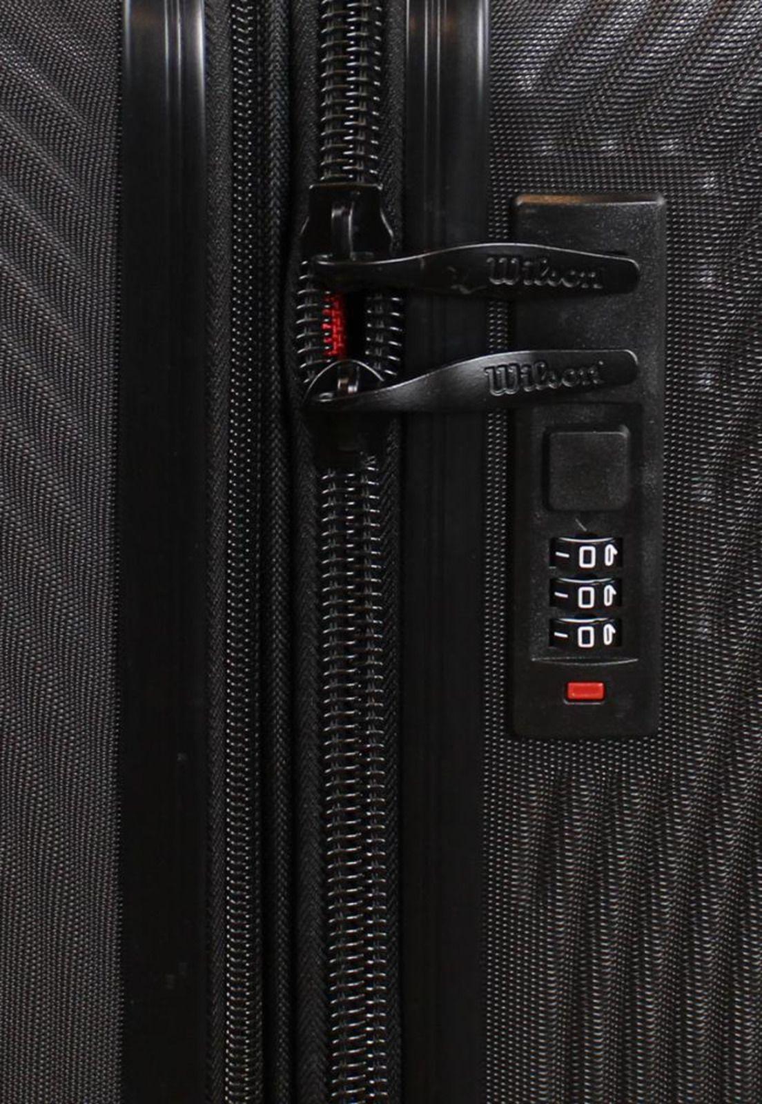 Pack 2 maletas S+L cabina y grande negra Doppler Wilson-2