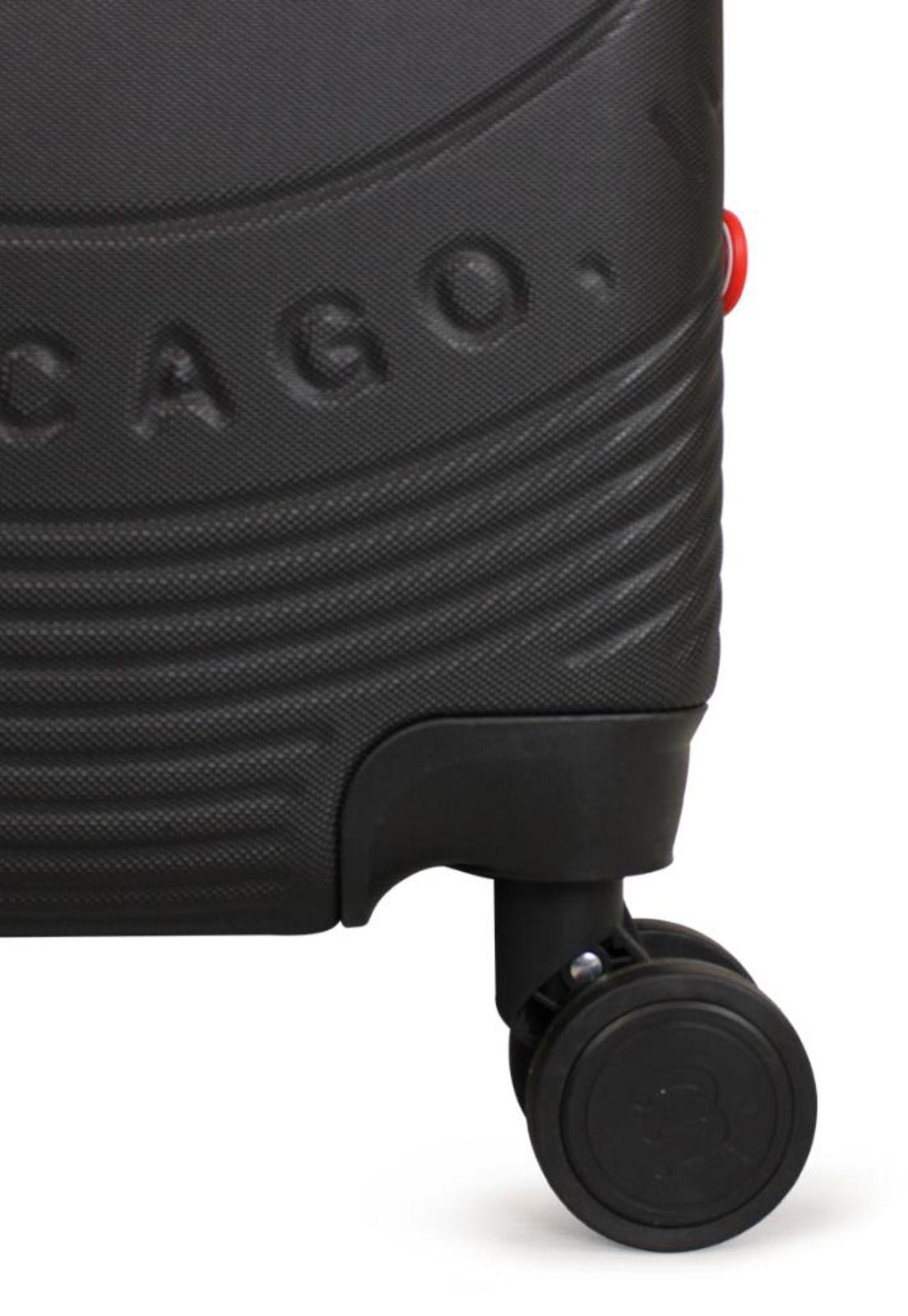 Pack 2 maletas S+L cabina y grande negra Doppler Wilson-3