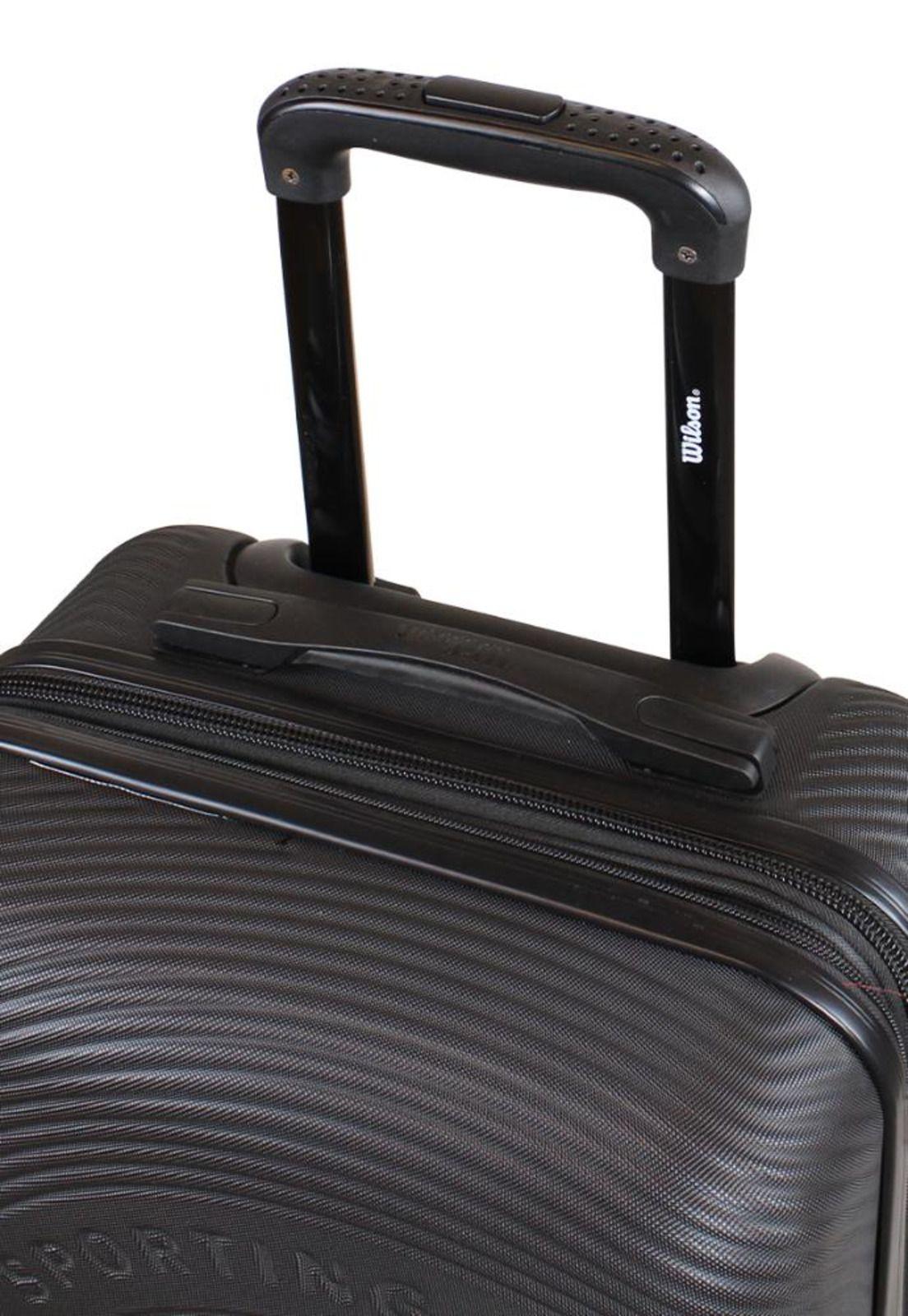 Pack 2 maletas S+L cabina y grande negra Doppler Wilson-4