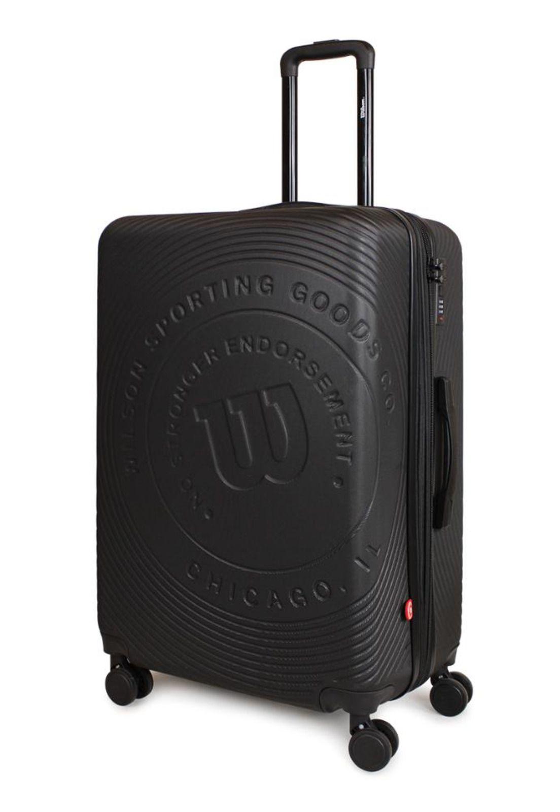 Pack 2 maletas S+L cabina y grande negra Doppler Wilson-8