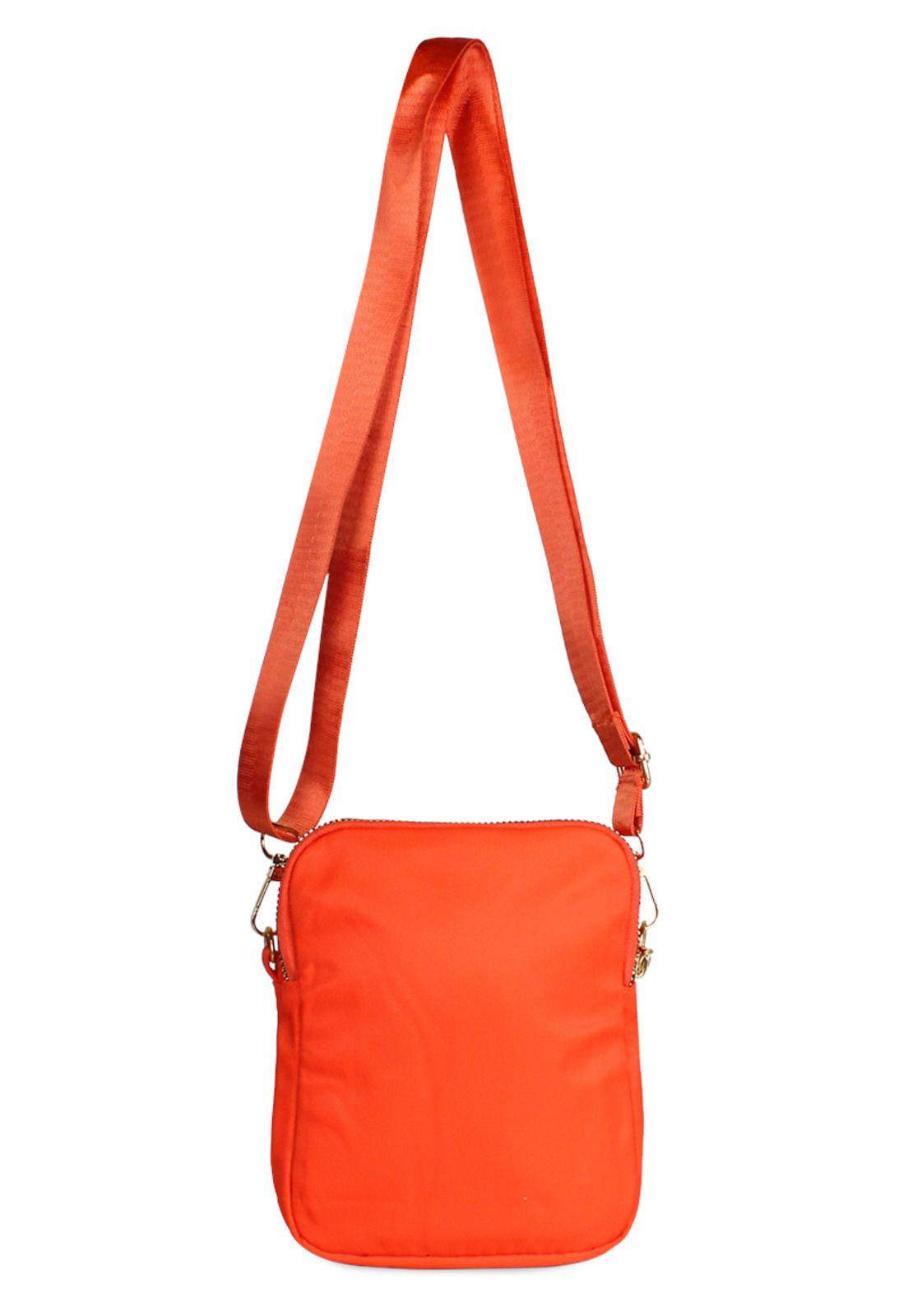 Cartera bandolera Isa naranja Anabella Sachi-3