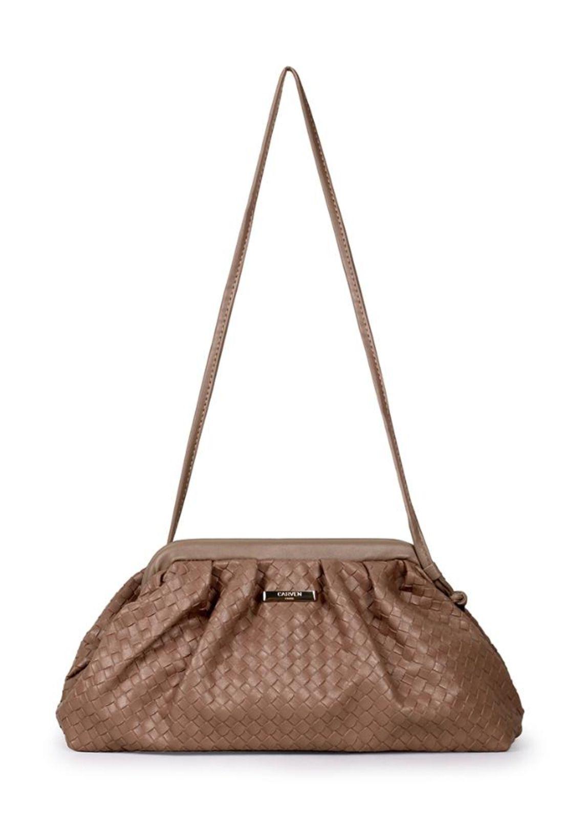 Cartera Freya taupe Carven-3