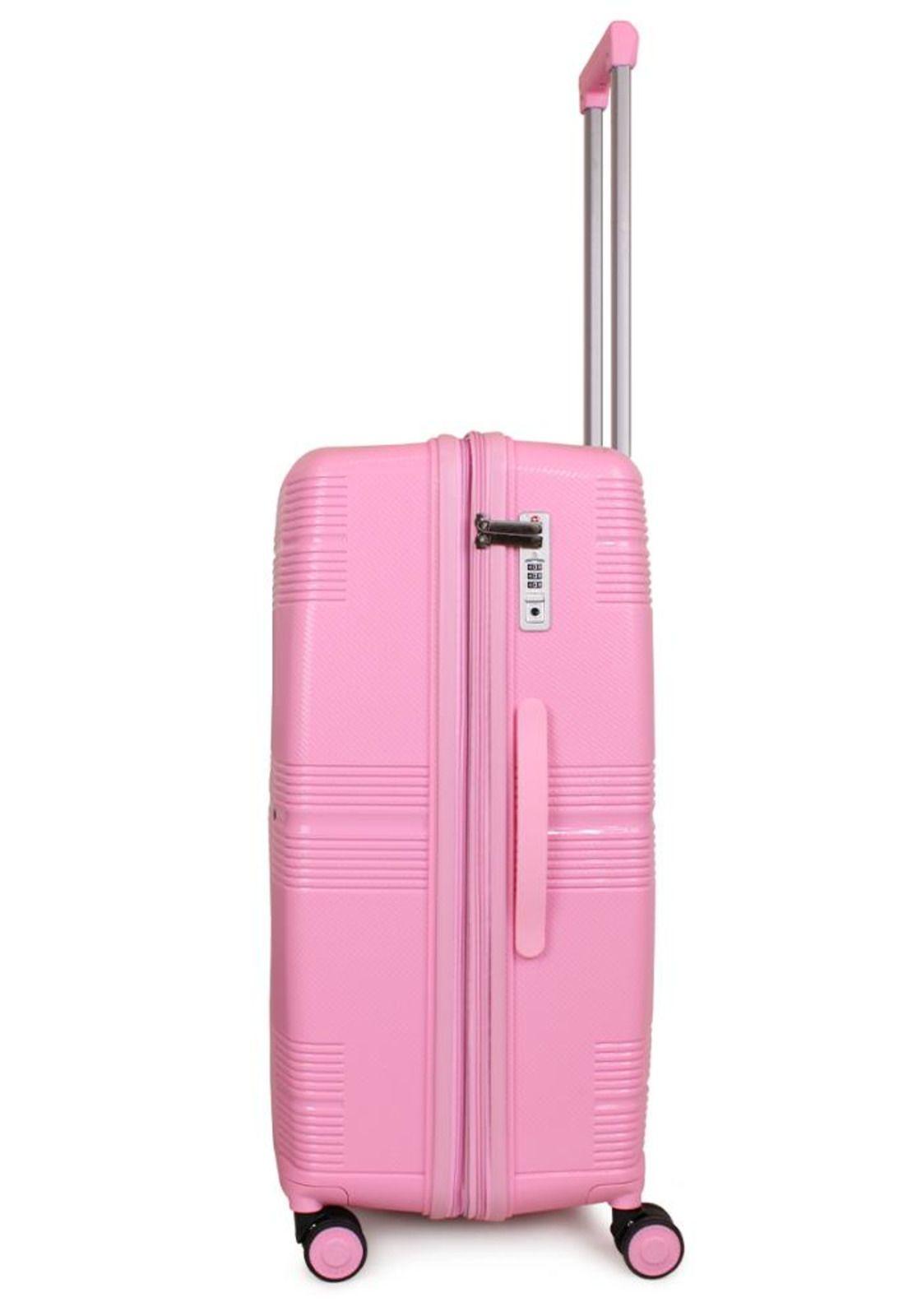 Maleta Mediana CHIC rosada 20kg F la Maleta de Chile-5