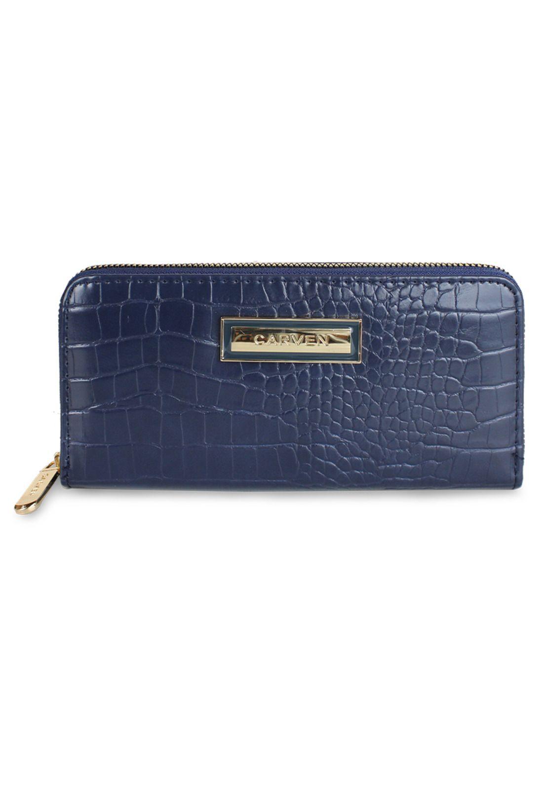 Billetera mujer Sofia azul Carven Paris-0