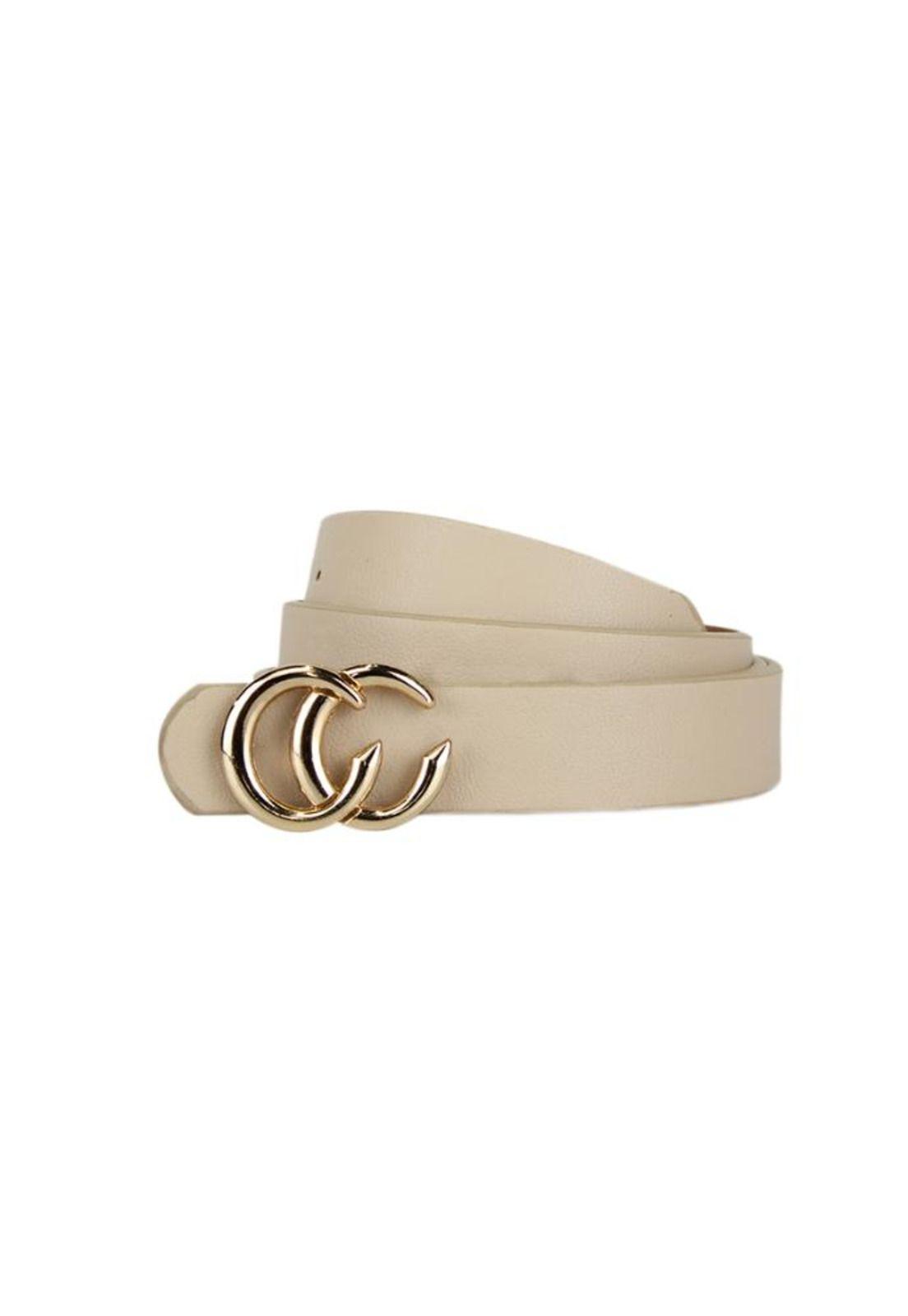 Cinturón mujer Amadora beige Carven-0