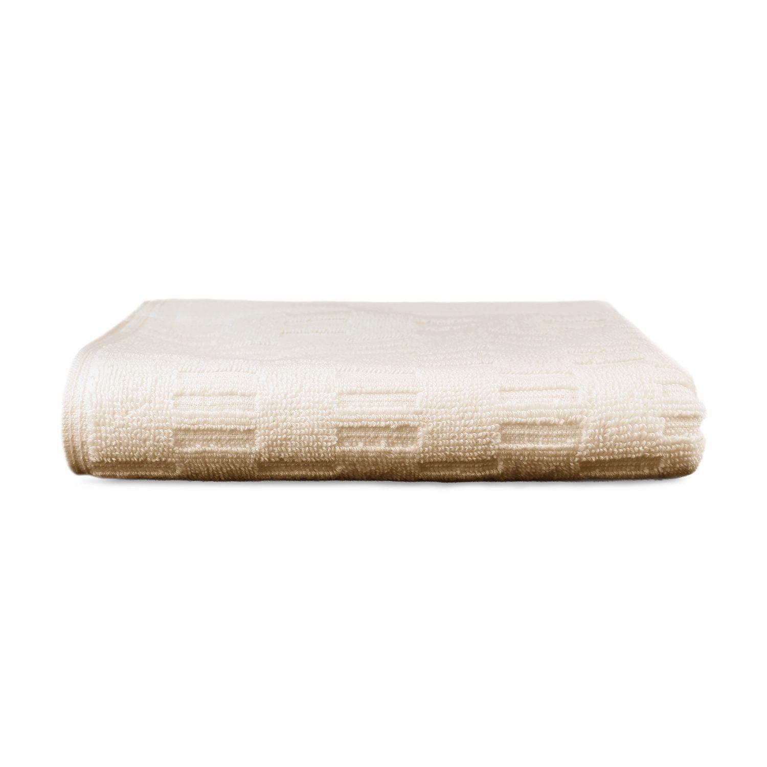 Toalla de manos SAVOY Nautica 100% algodón ultra suave 40x60cm crema-2