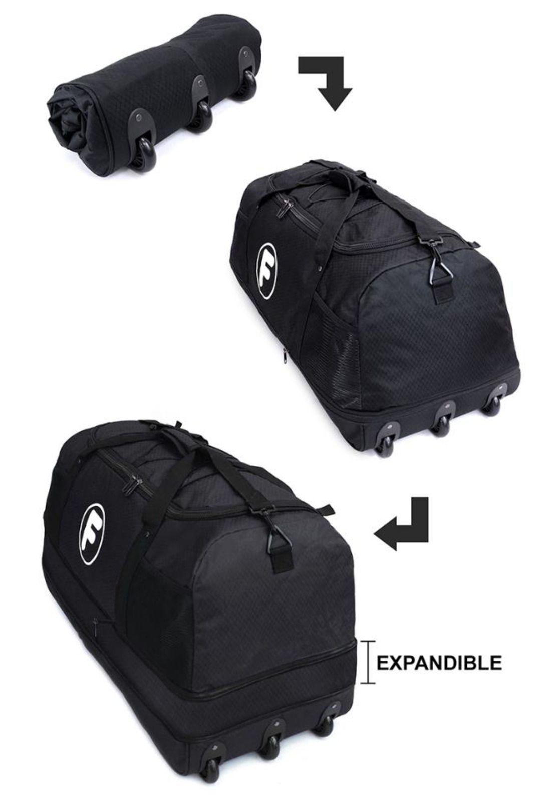 Bolso Goliat enrollable negro 130 ltrs F-2