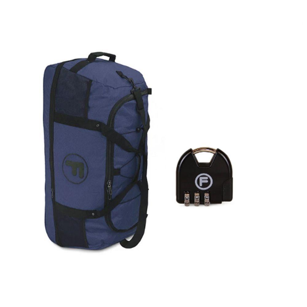 Bolso XL Goliat Azul + Candado-0