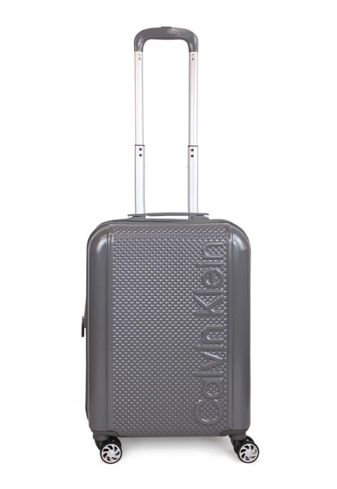 Maleta S de Cabina Rome 10kg gris oscuro Calvin Klein-0
