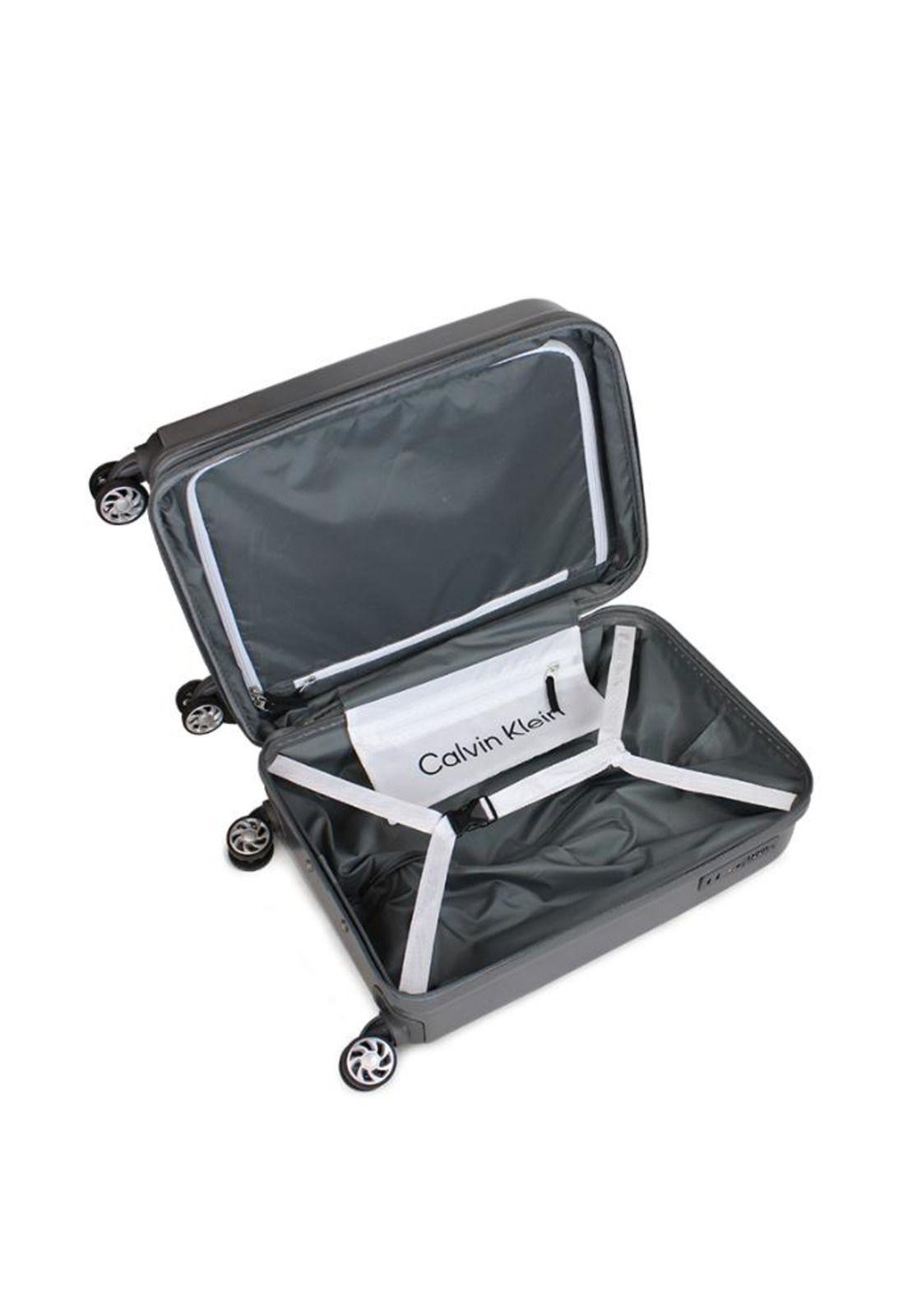 Maleta S de Cabina Rome 10kg gris oscuro Calvin Klein-1
