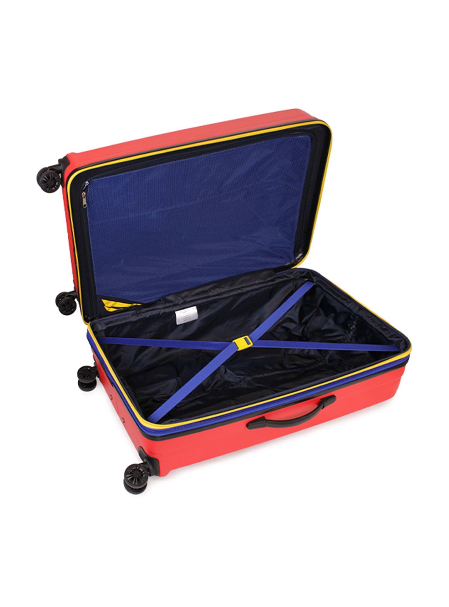 Set 3 Maletas S+M+L Vesper Rojo + Mochila Malik Negro-1