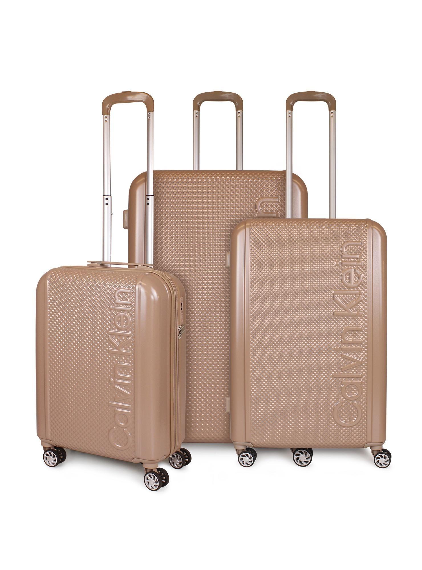 Set 3 maletas S+M+L Rome Beige Calvin Klein-0