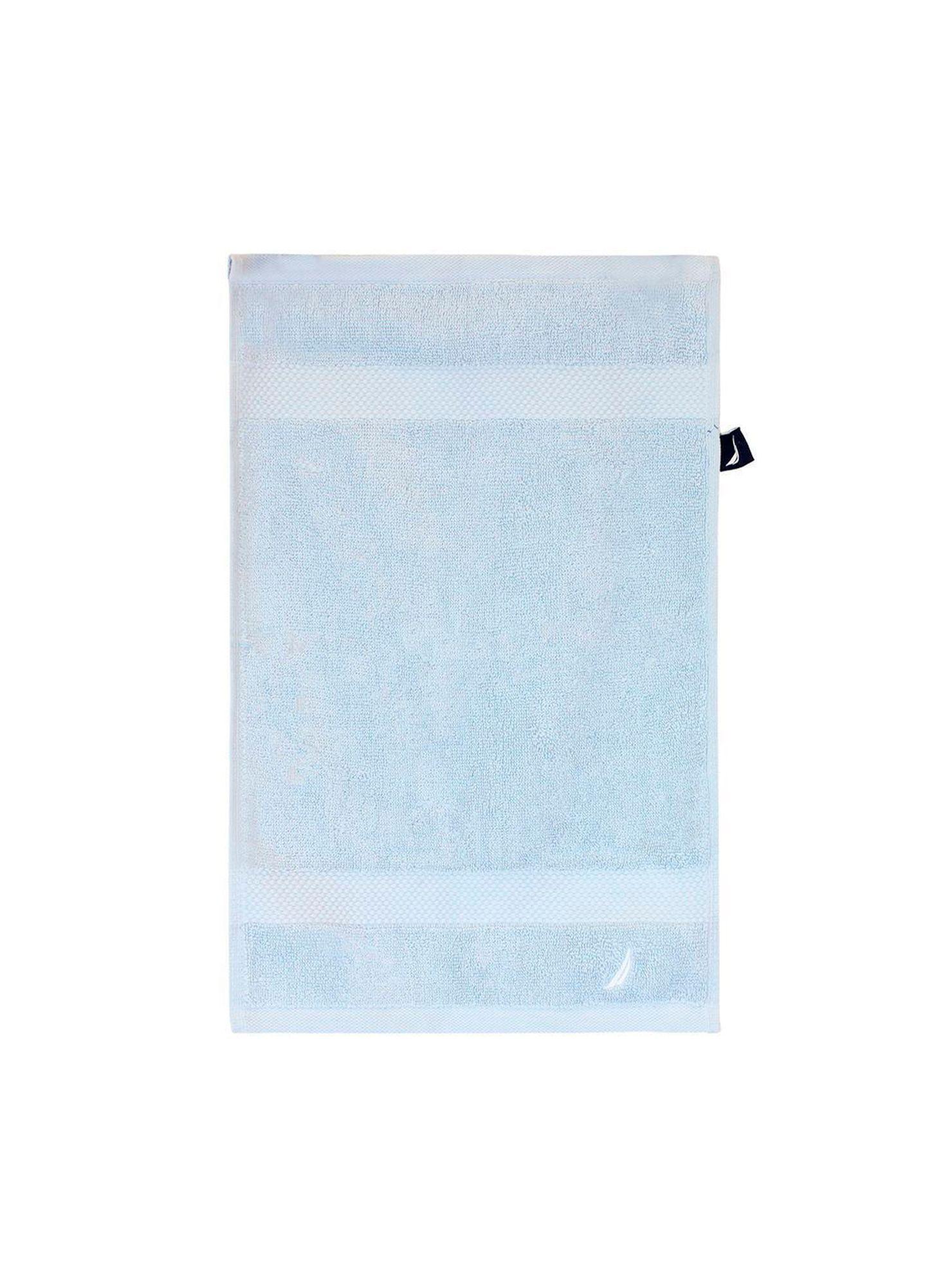 Toalla de cara HEAVEN Nautica 100% algodón 33x50cm alta absorbencia celeste-1