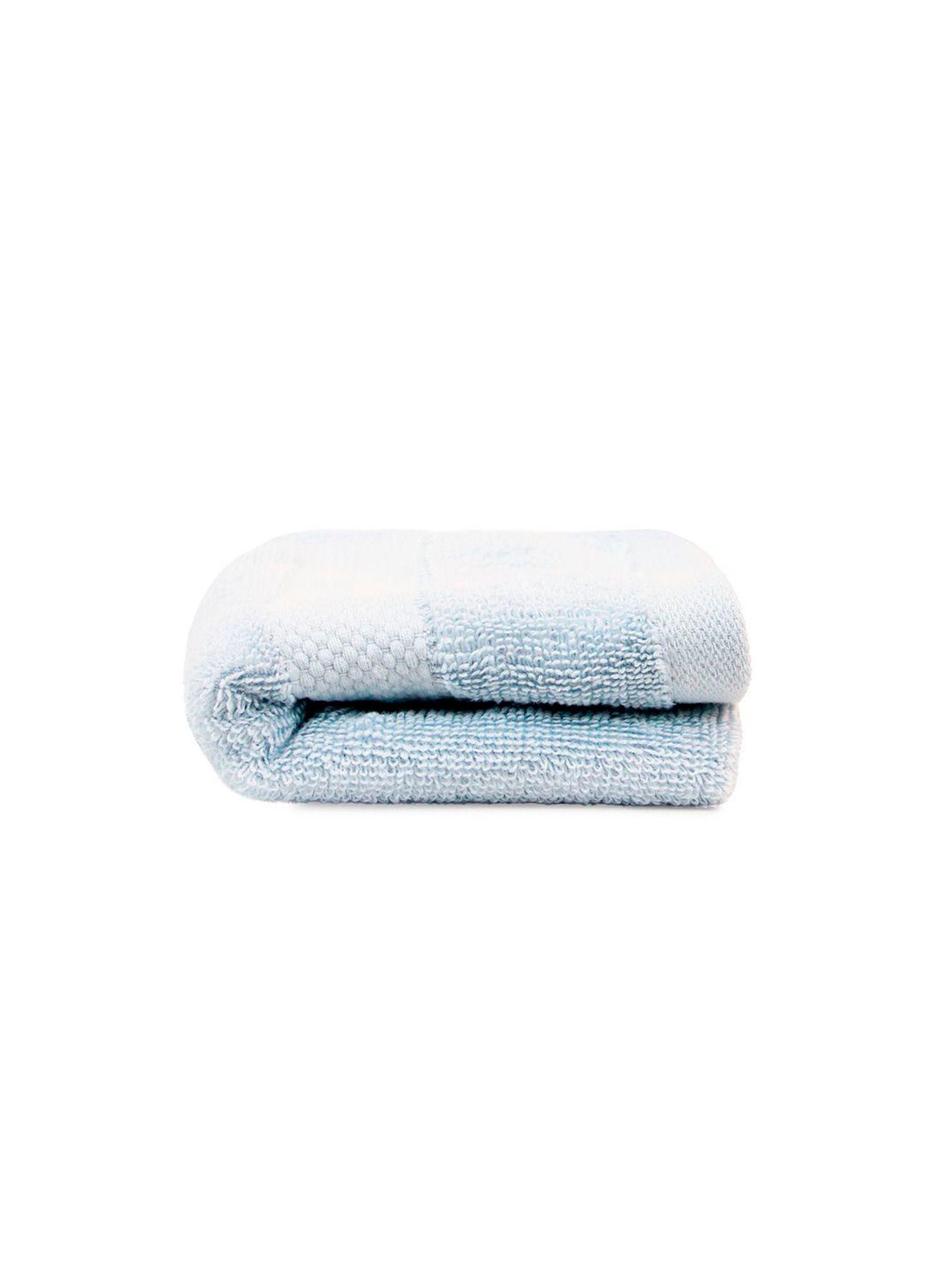 Toalla de cara HEAVEN Nautica 100% algodón 33x50cm alta absorbencia celeste-2