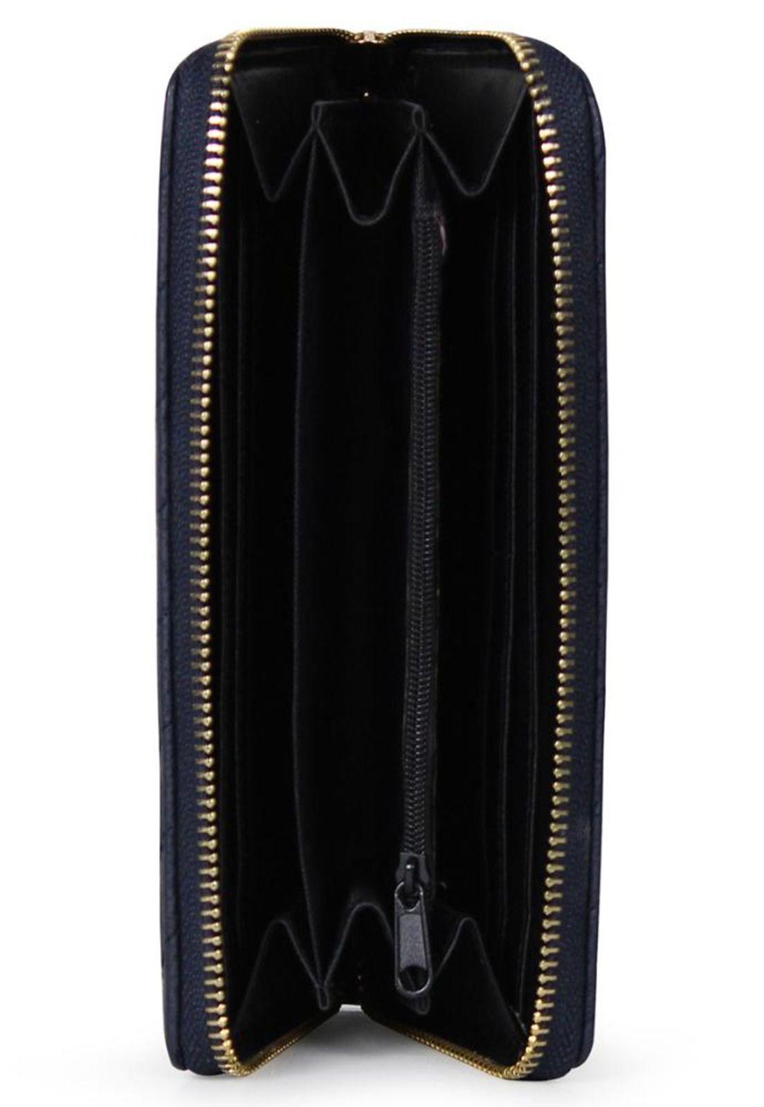 Billetera de mujer Ava azul Carven-2