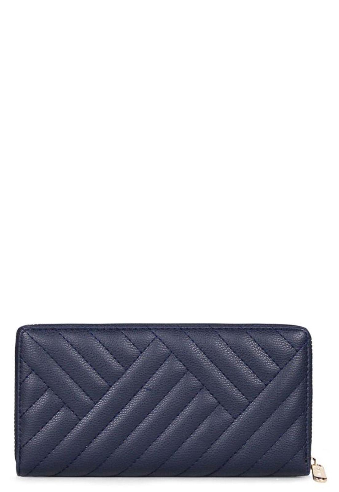 Billetera de mujer Ava azul Carven-3