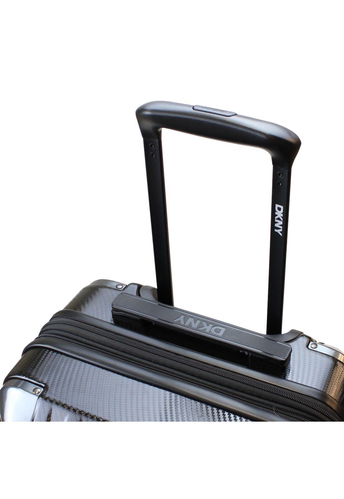 Maleta Donna Karan Cabina Glow S 10kg negra DKNY-5