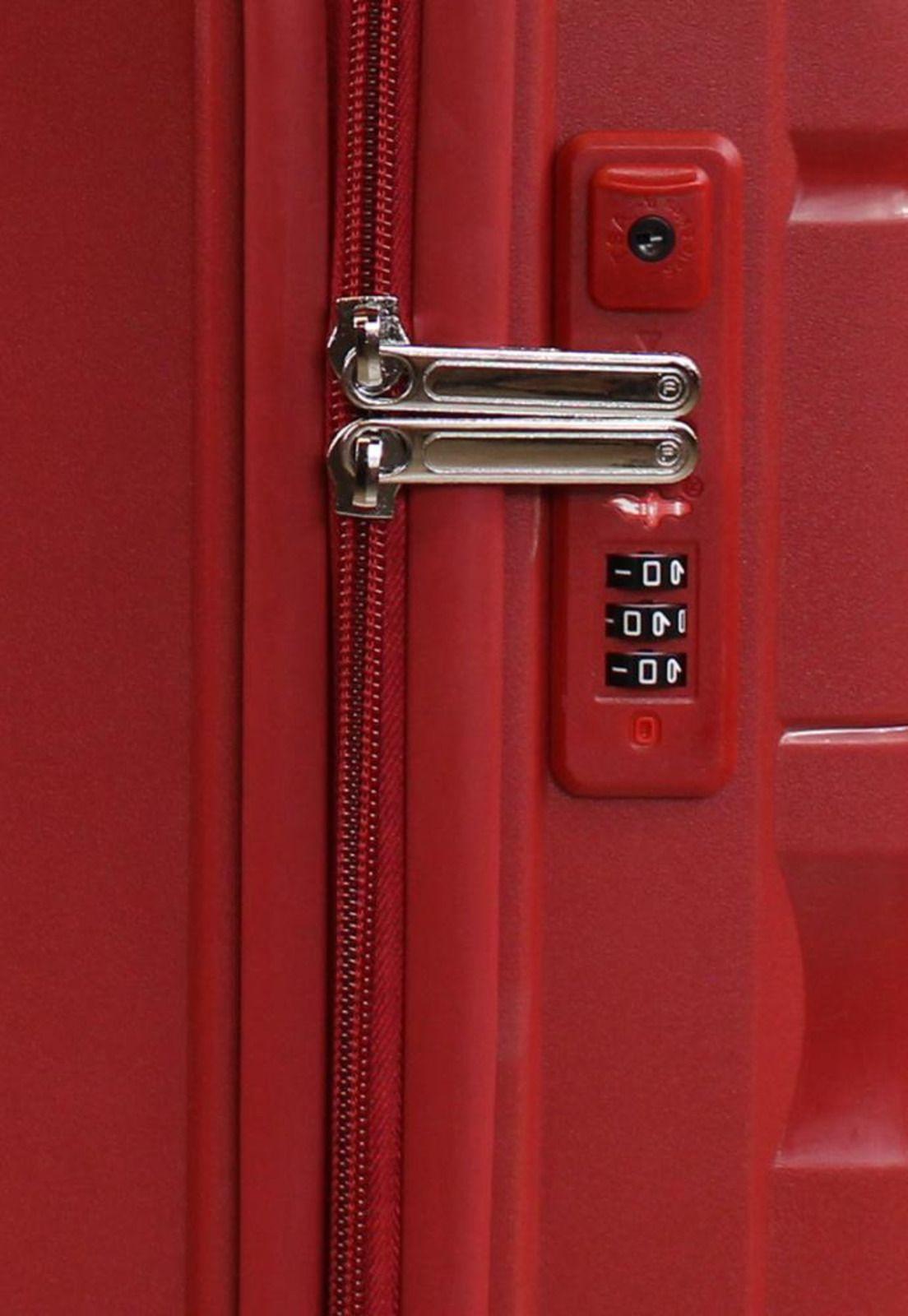 Maleta Lola mediana para 20 kg roja F-2