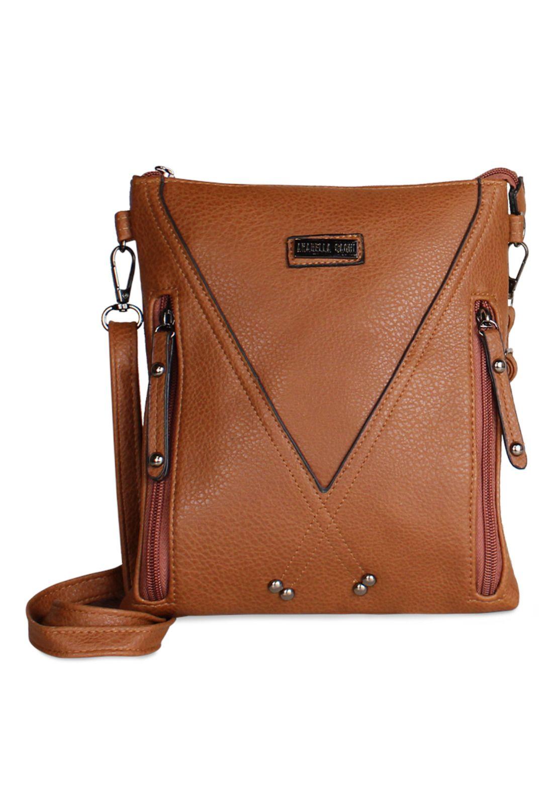 Cartera bandolera Pascal café Anabella Sachi-3
