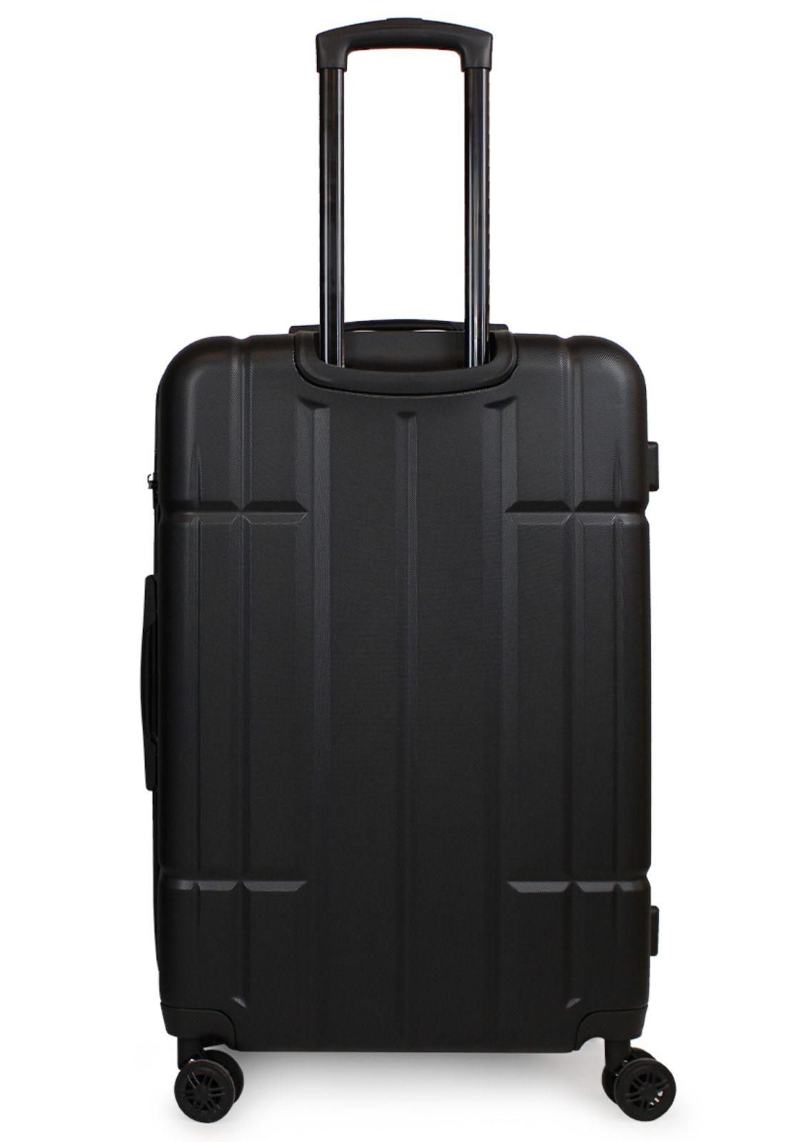 Pack Maleta grande Amsterdam 23k negra + Organizador Nautica-9
