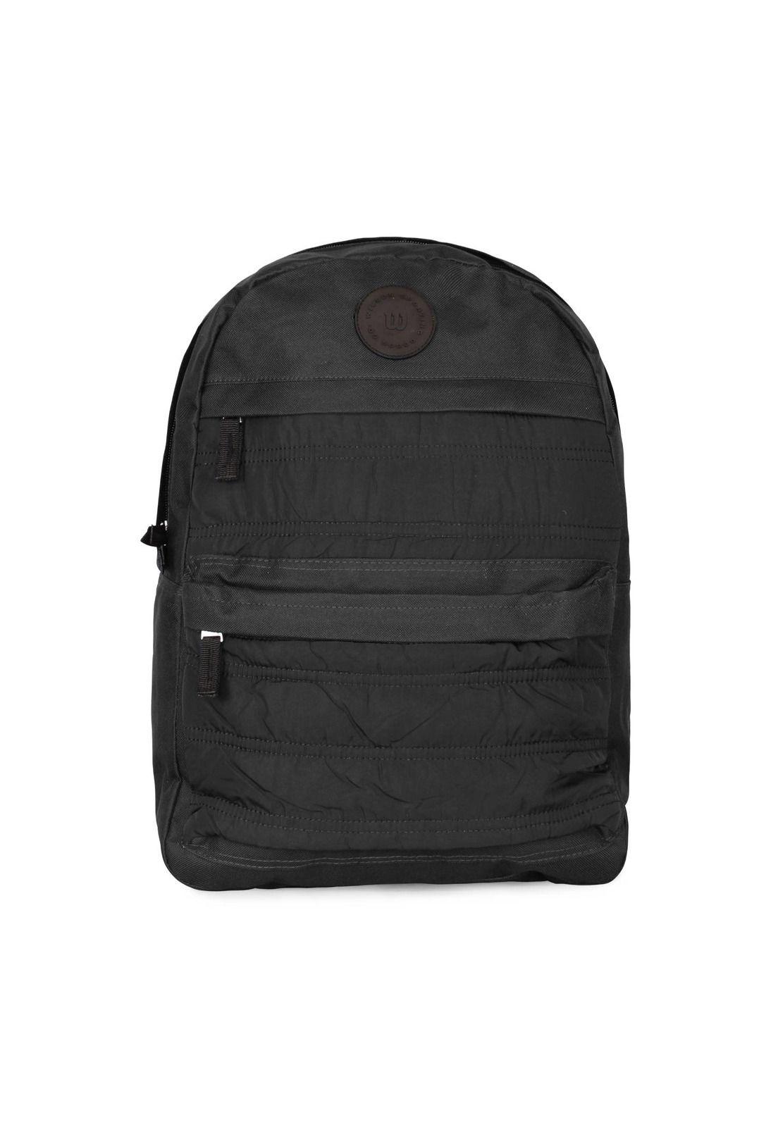 Pack Wilson mochila Kansas negra + estuche Charlotte negro-4