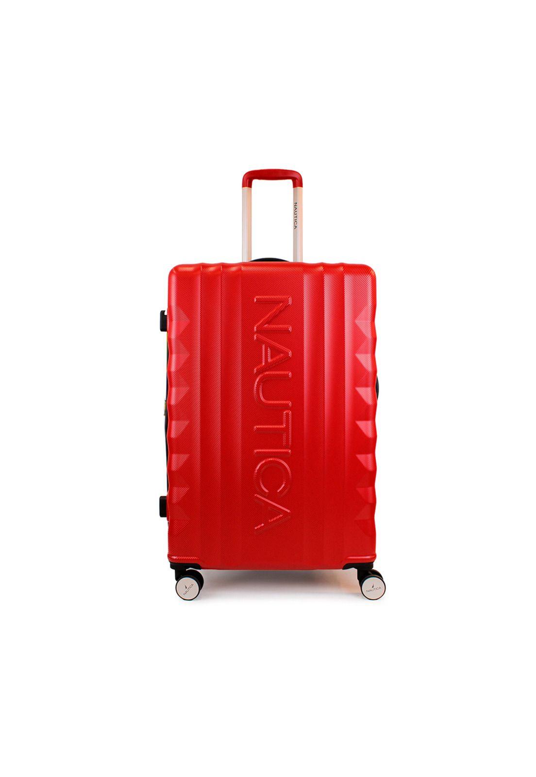 Set de 3 maletas S+M+Nautica Polonia roja-5