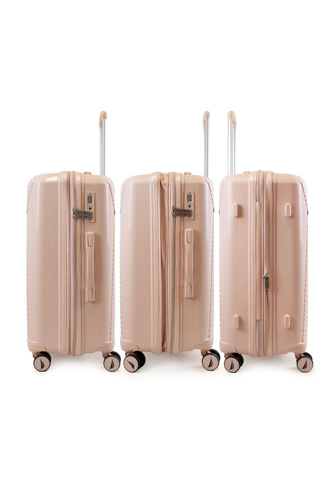 Set 3 Maletas Nautica Niza S+M+L Cabina 10k Mediana 20k y Grande 23k rosa-6