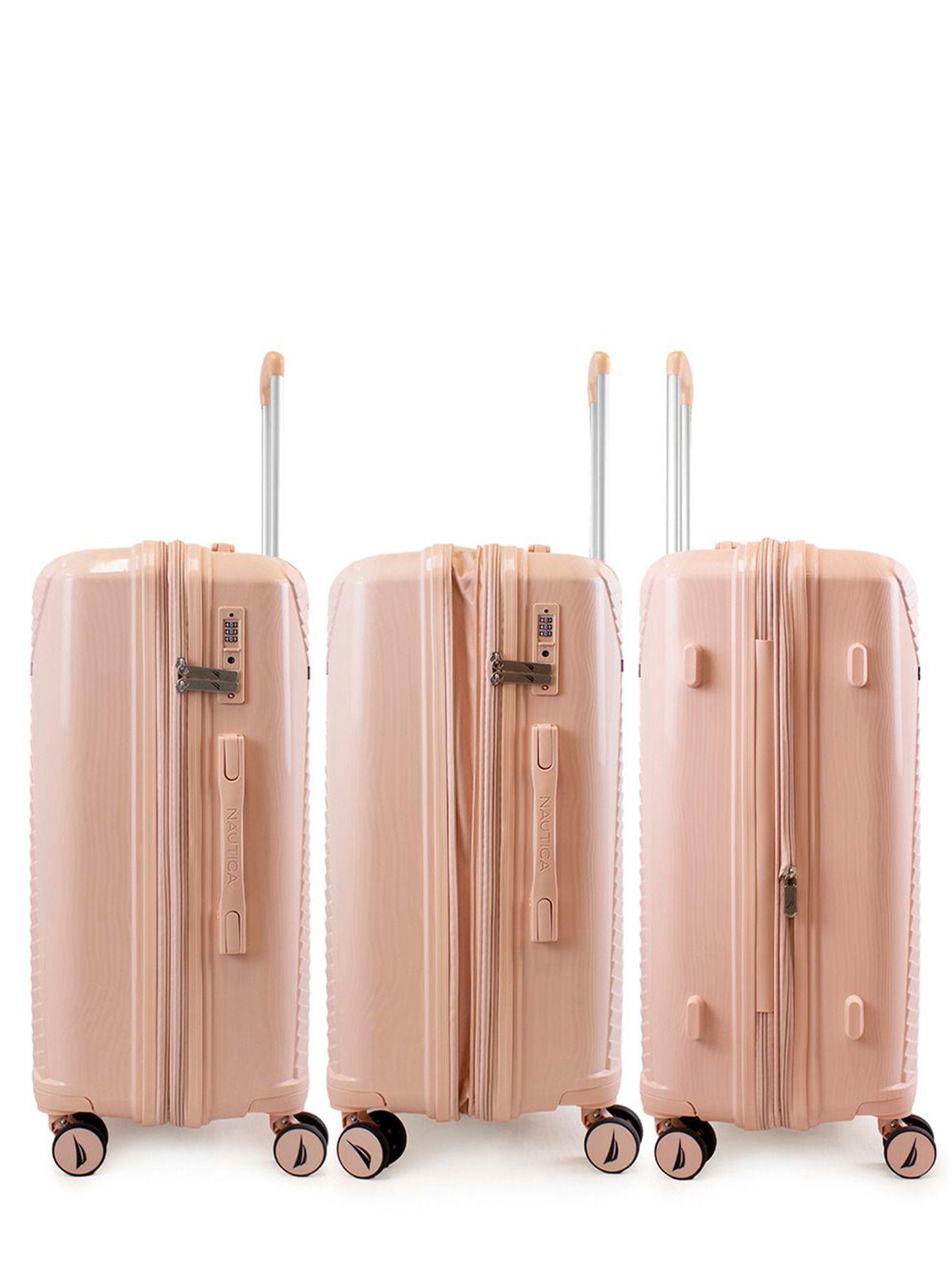 Set 3 Maletas Nautica Niza S+M+L Cabina 10k Mediana 20k y Grande 23k rosa-6