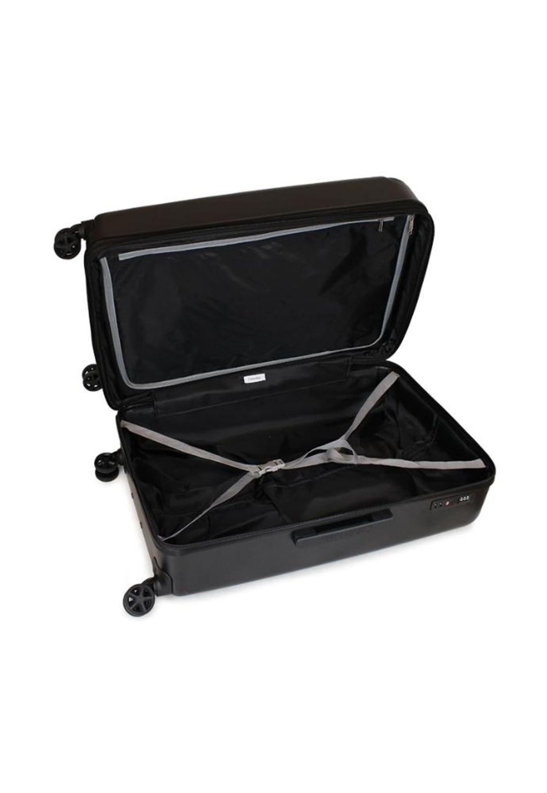 Pack 2 maletas Cadillac mediana 20kg+Grande 23kg negra Calvin Klein-1