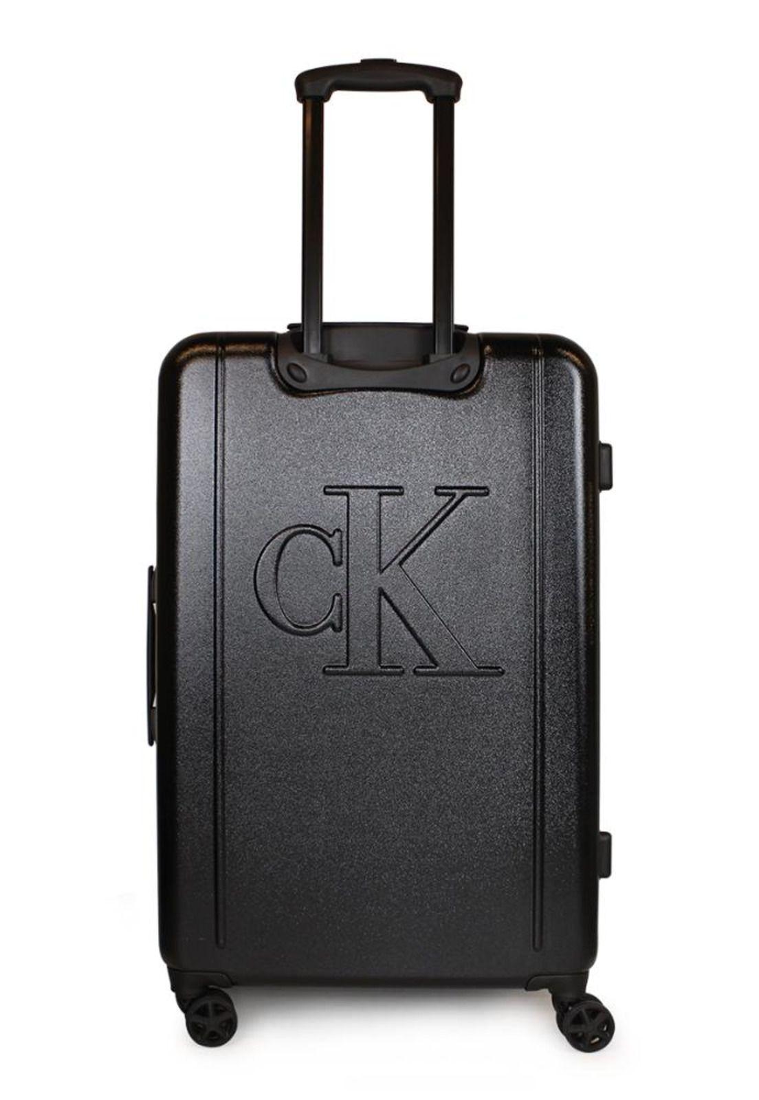 Pack 2 maletas Cadillac mediana 20kg+Grande 23kg negra Calvin Klein-9