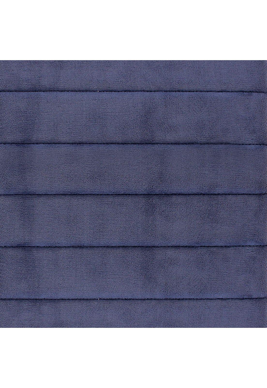 Alfombra de baño Nautica 40x60cm coralina ultra suave azul-3