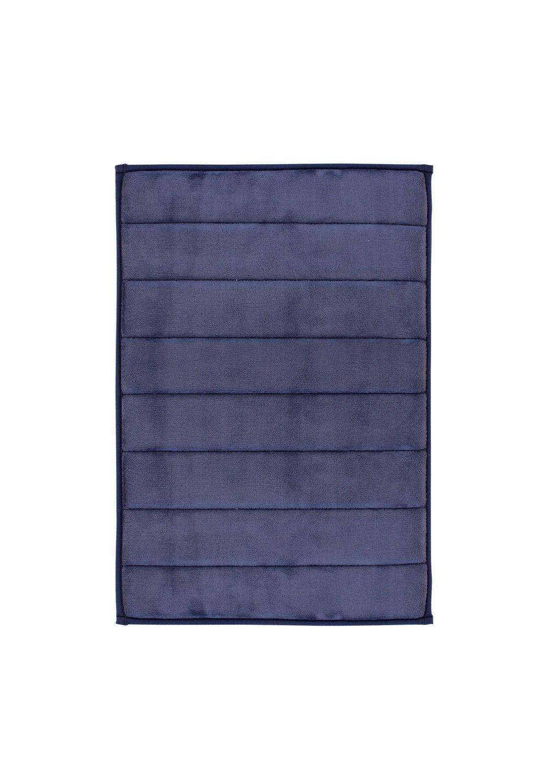 Alfombra de baño Nautica 40x60cm coralina ultra suave azul-5