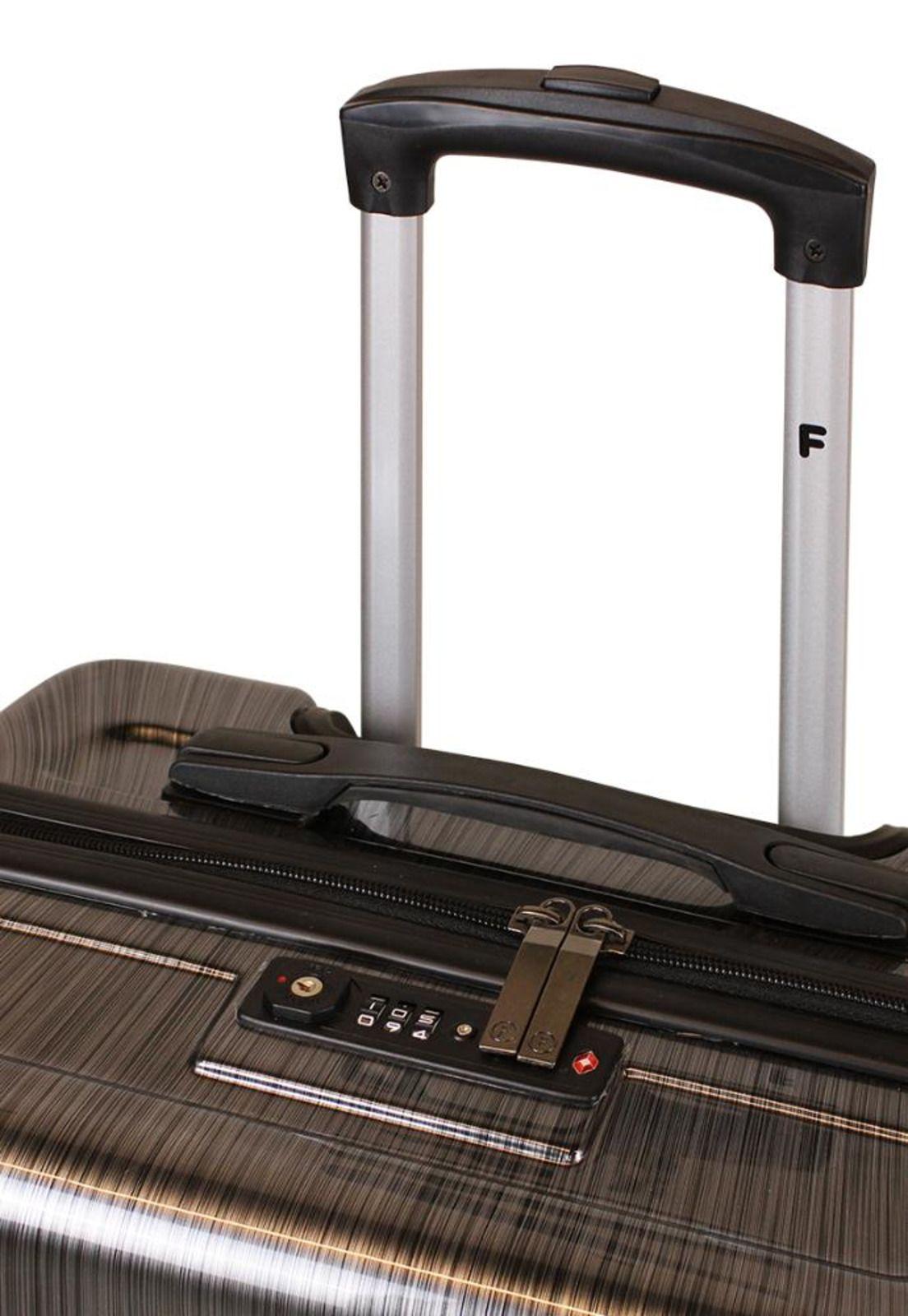 Set 4 maletas Soul negra cabina+M+L+XL F-3